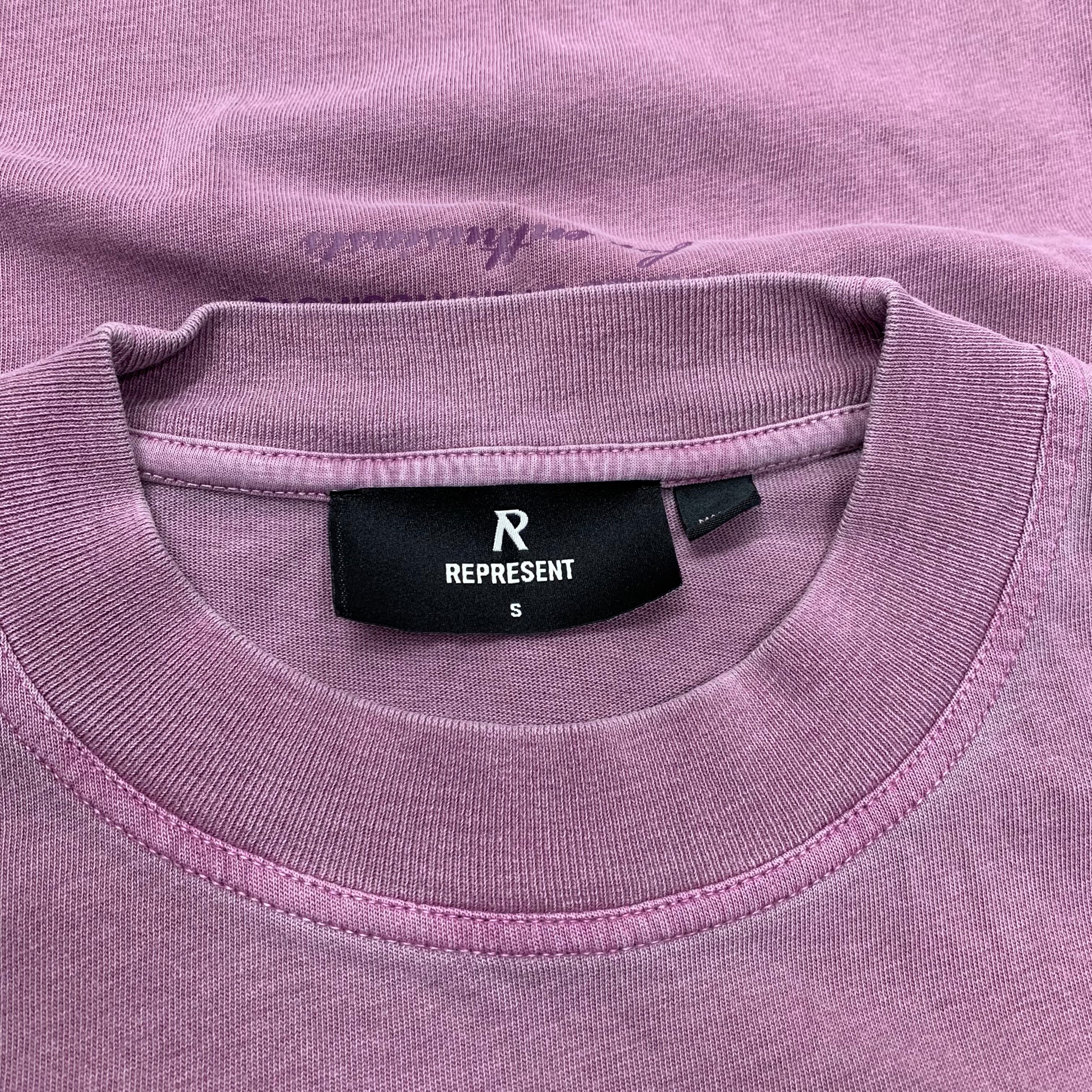 Represent Small Tee Owners Club Vintage Purple T-Shirt