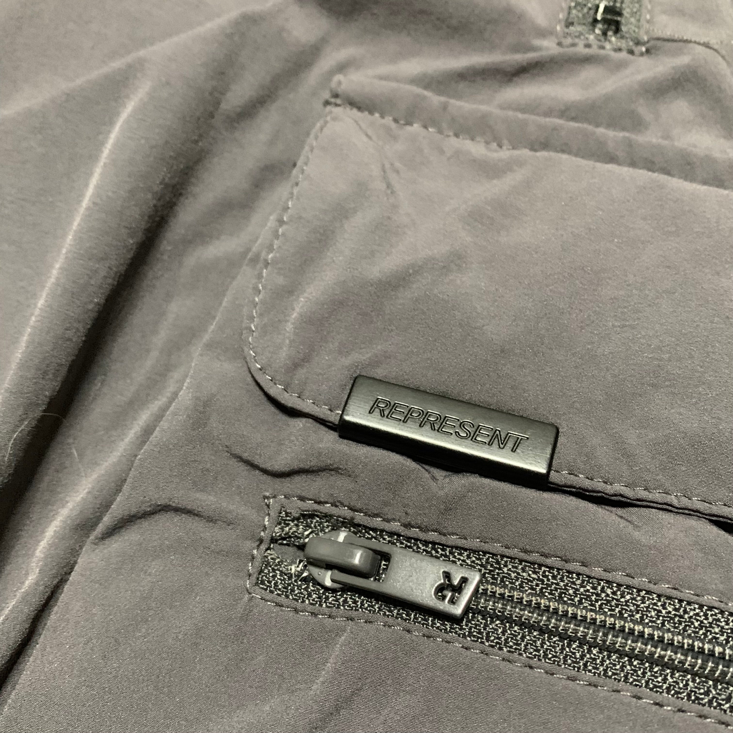 Represent Medium 247 Pants Grey Cargo Bottoms