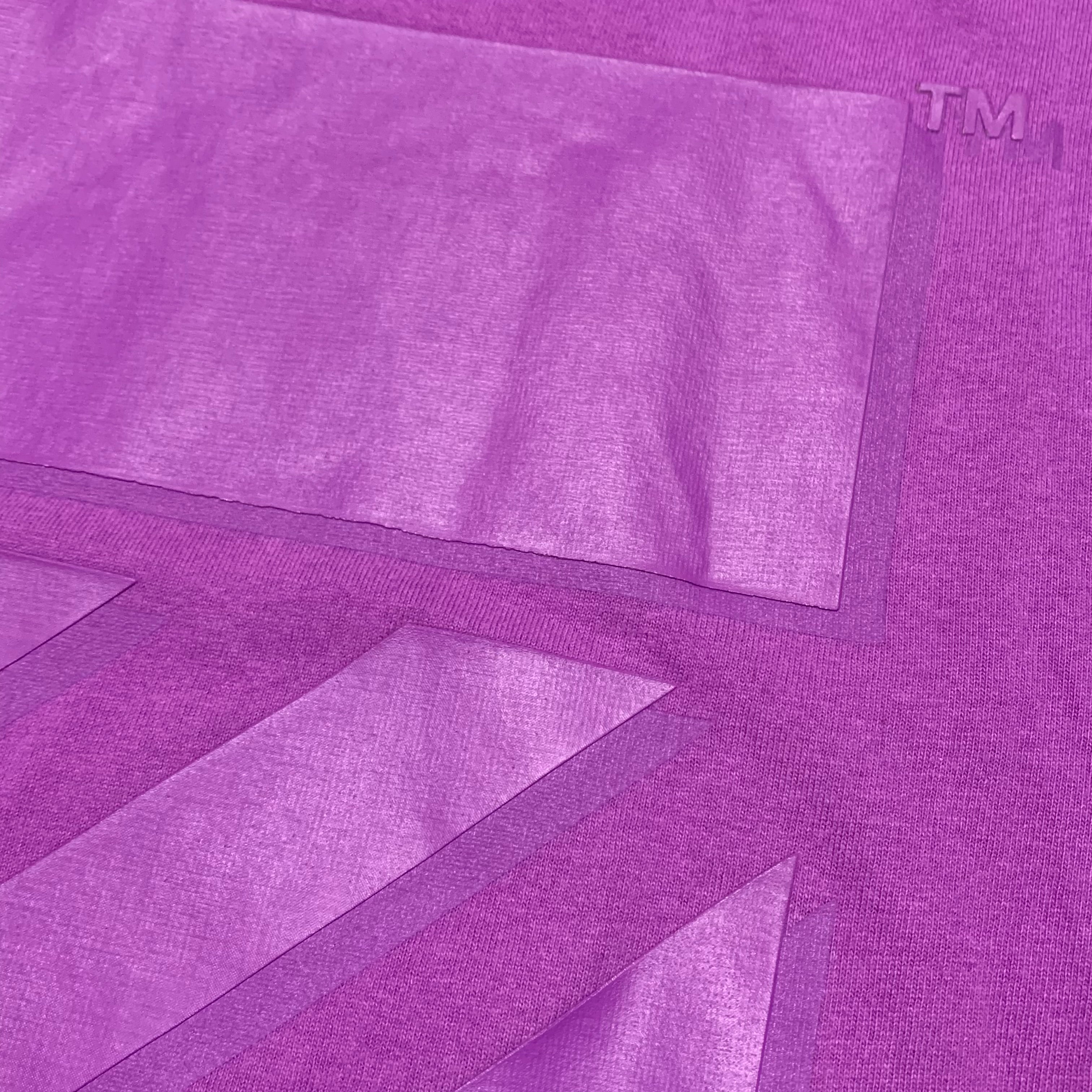 Off White Large Diag Tab Purple Tee Virgil Abloh
