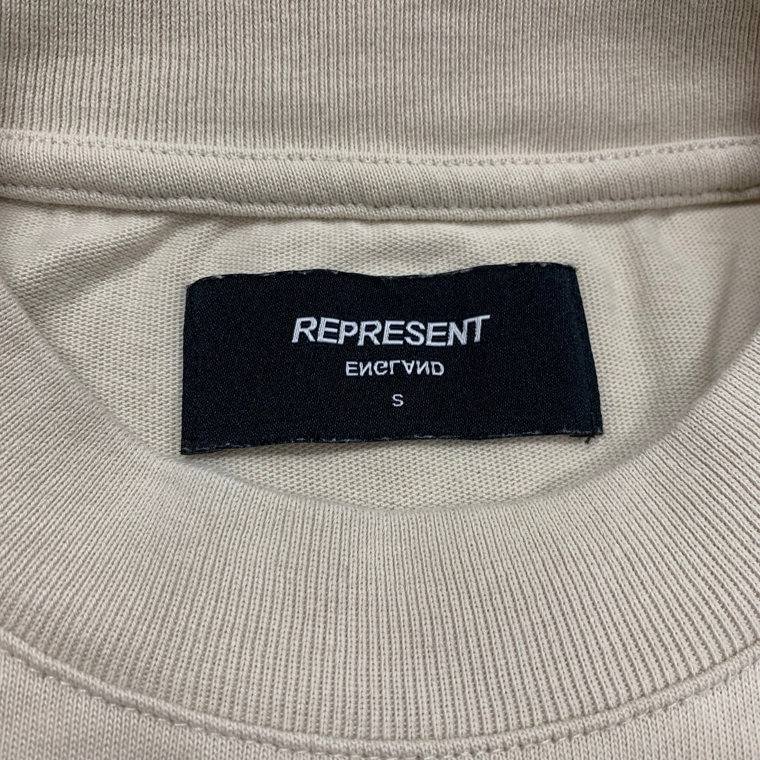 Represent Medium Tee Spirit Speed Vintage White T-Shirt