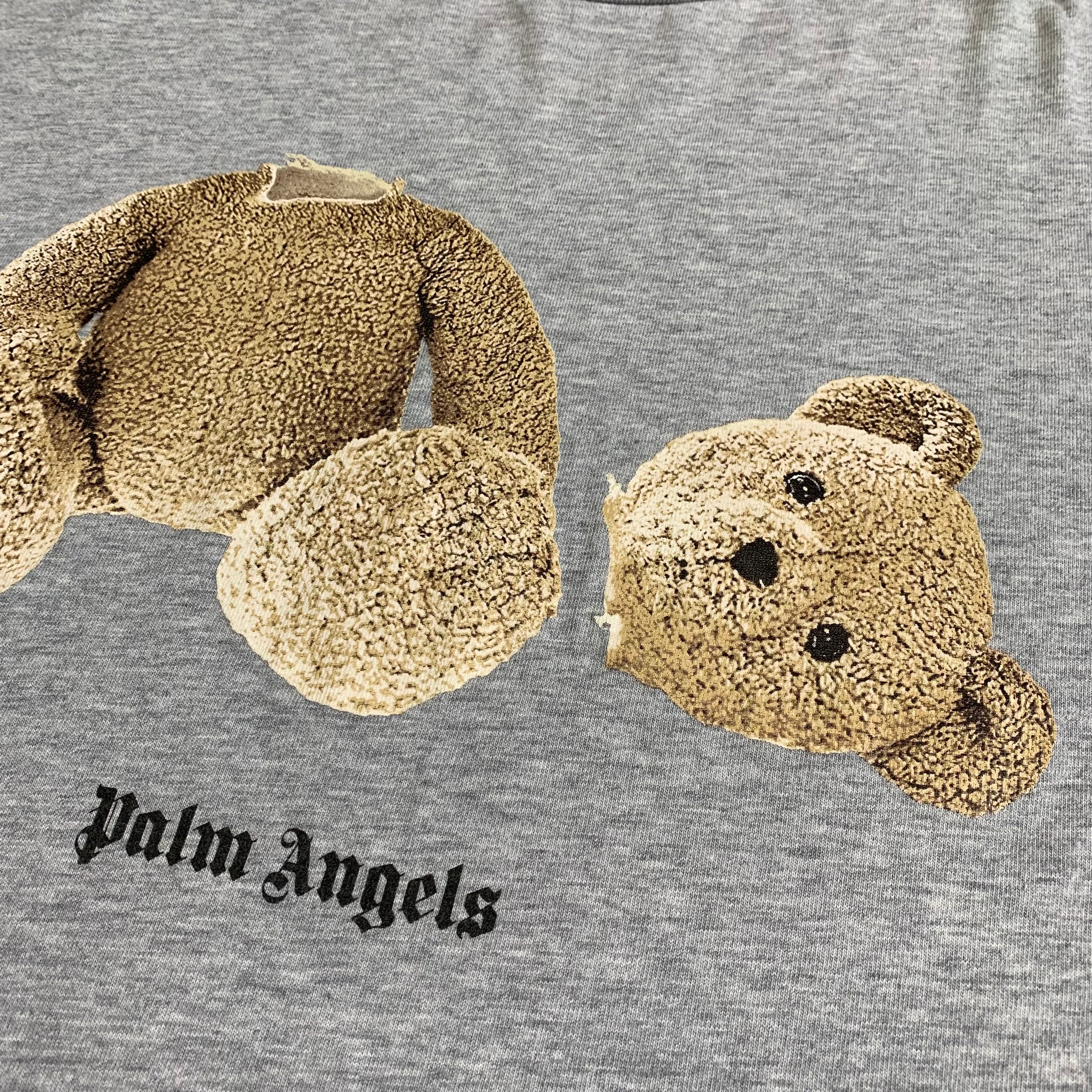Palm Angels Small Tee Bear Classic Grey T-Shirt