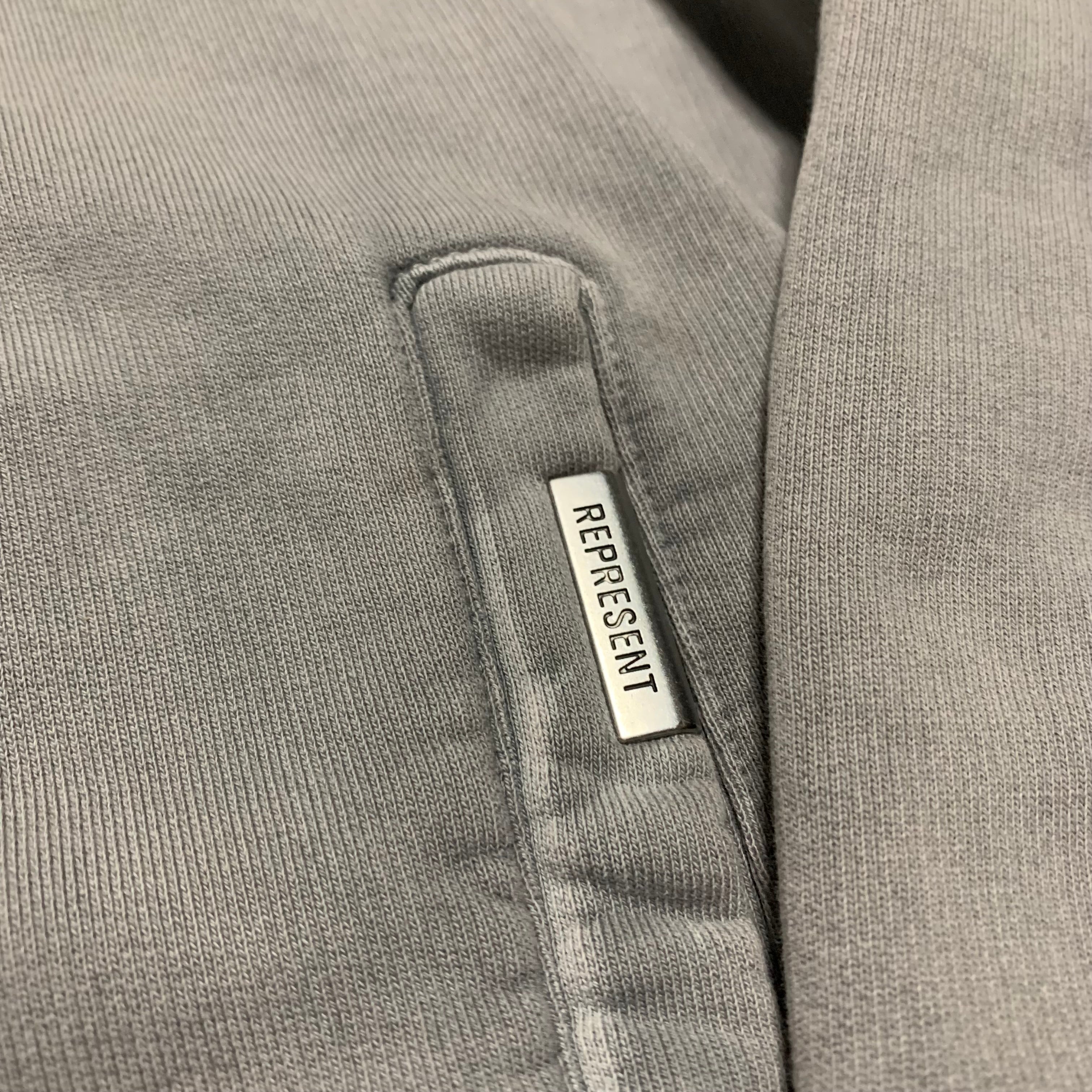 Represent XS Spirits Of Summer Mist Grey Zip Hoodie