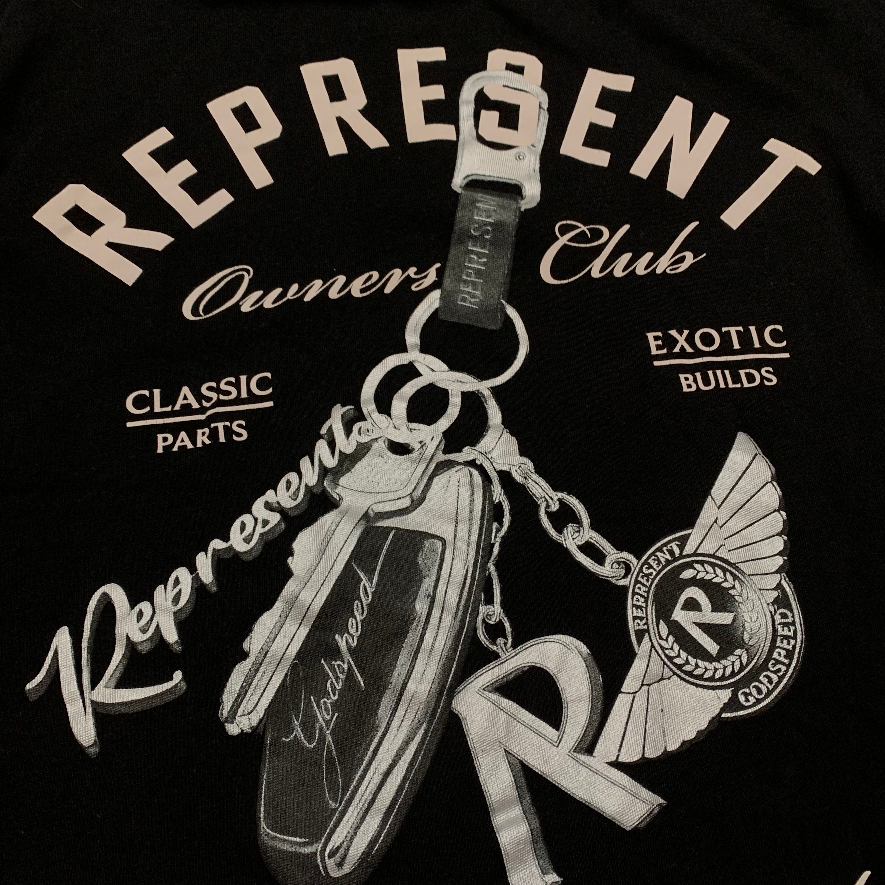 Represent XS Keys To The Club Black Tee