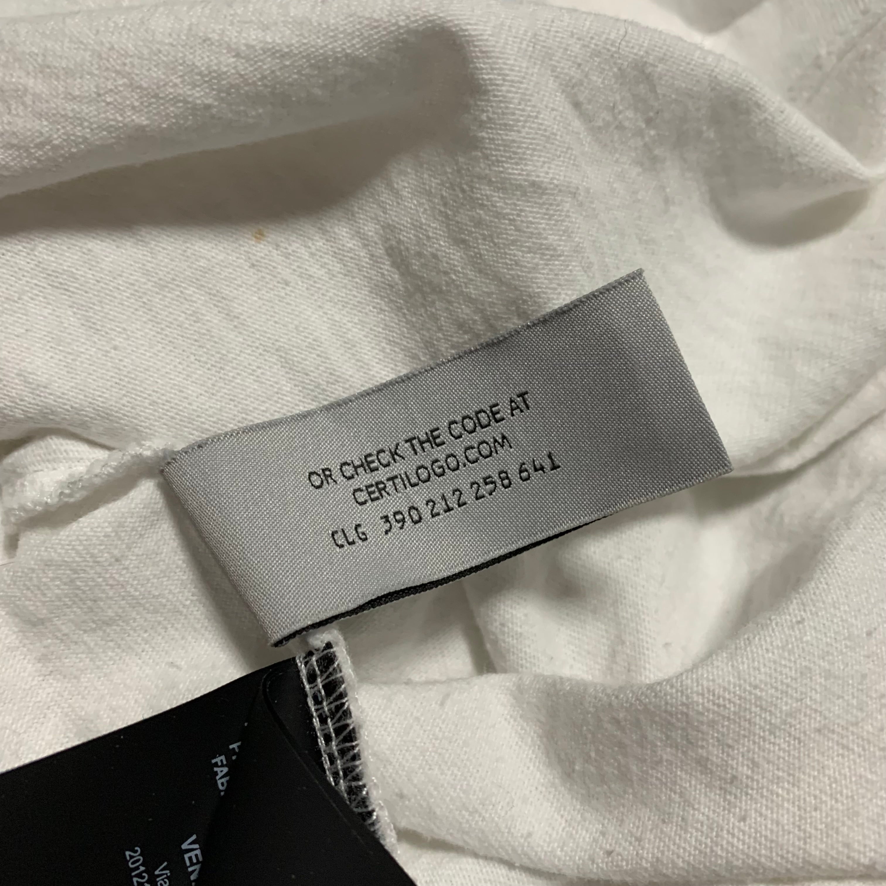 Palm Angels Small Boulevard Palm Tree White Tee