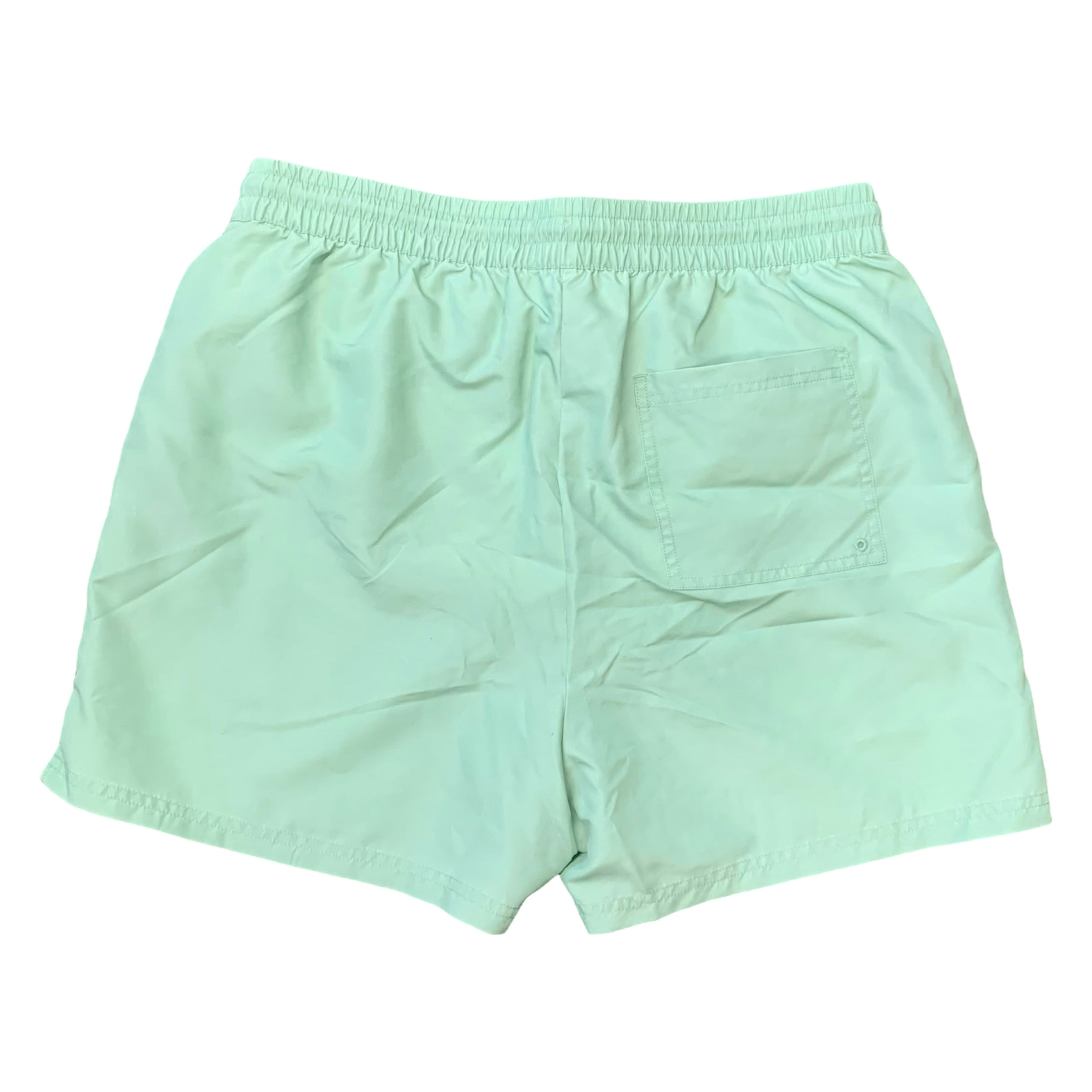 Represent Large Swim Shorts Metal Initial Washed Sage Mint Green