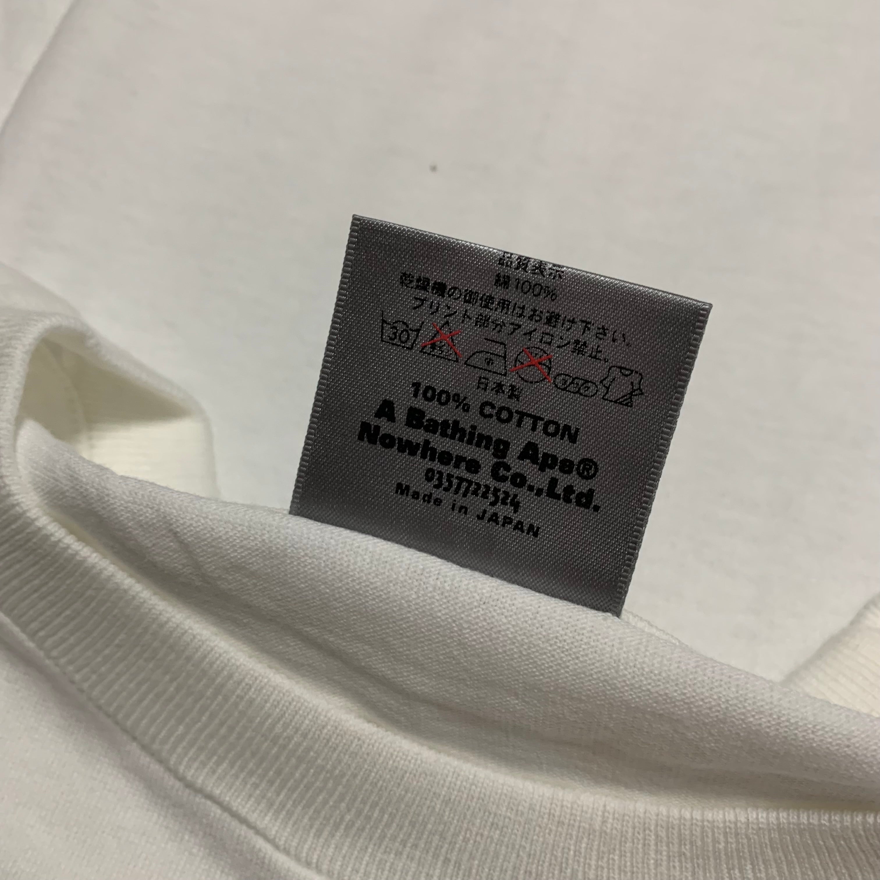 Bape Large London White Tee A Bathing Ape One Year Anniversary Rare Vintage