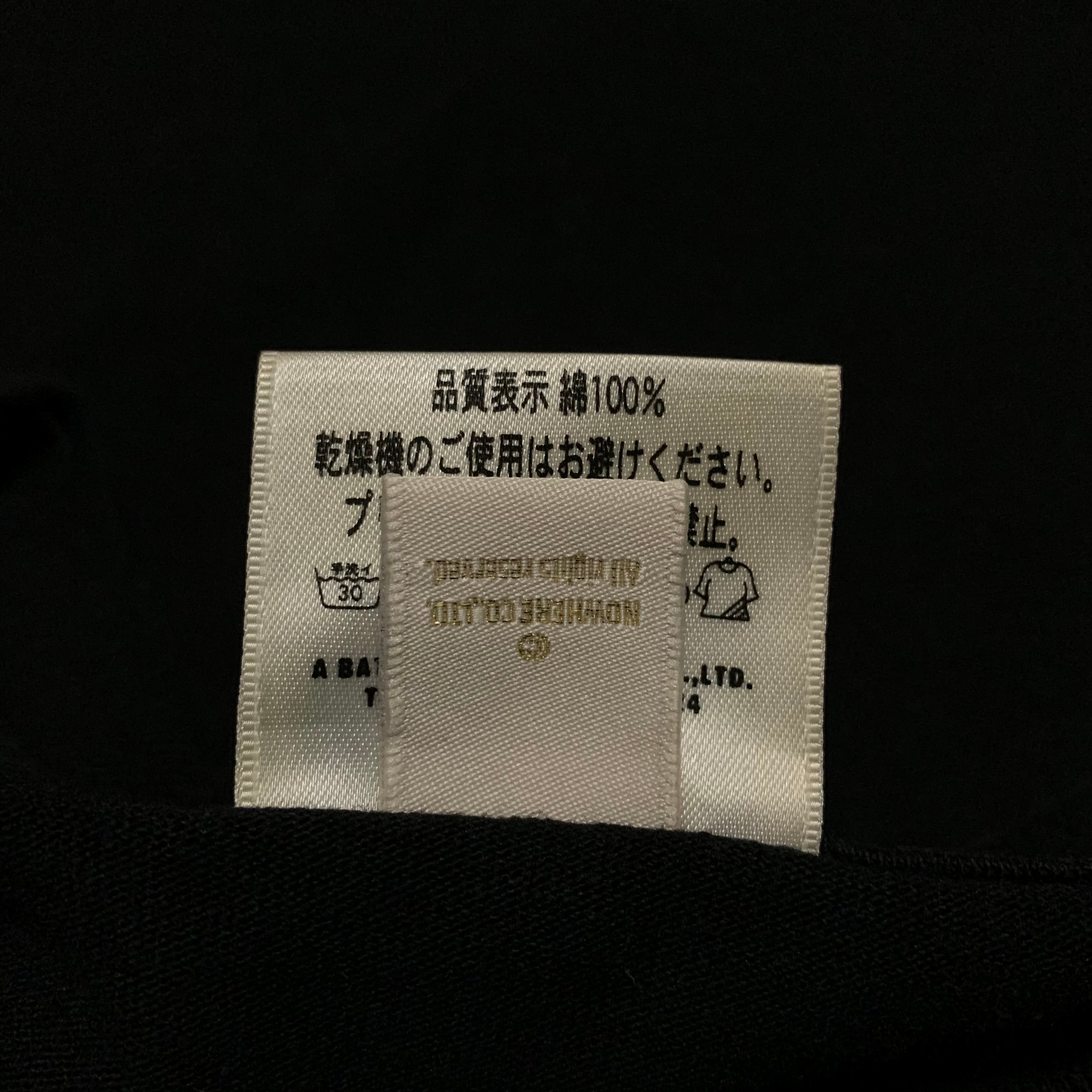 Bape Large Very Ape Black Long Sleeve Tee A Bathing Ape UK Exclusive