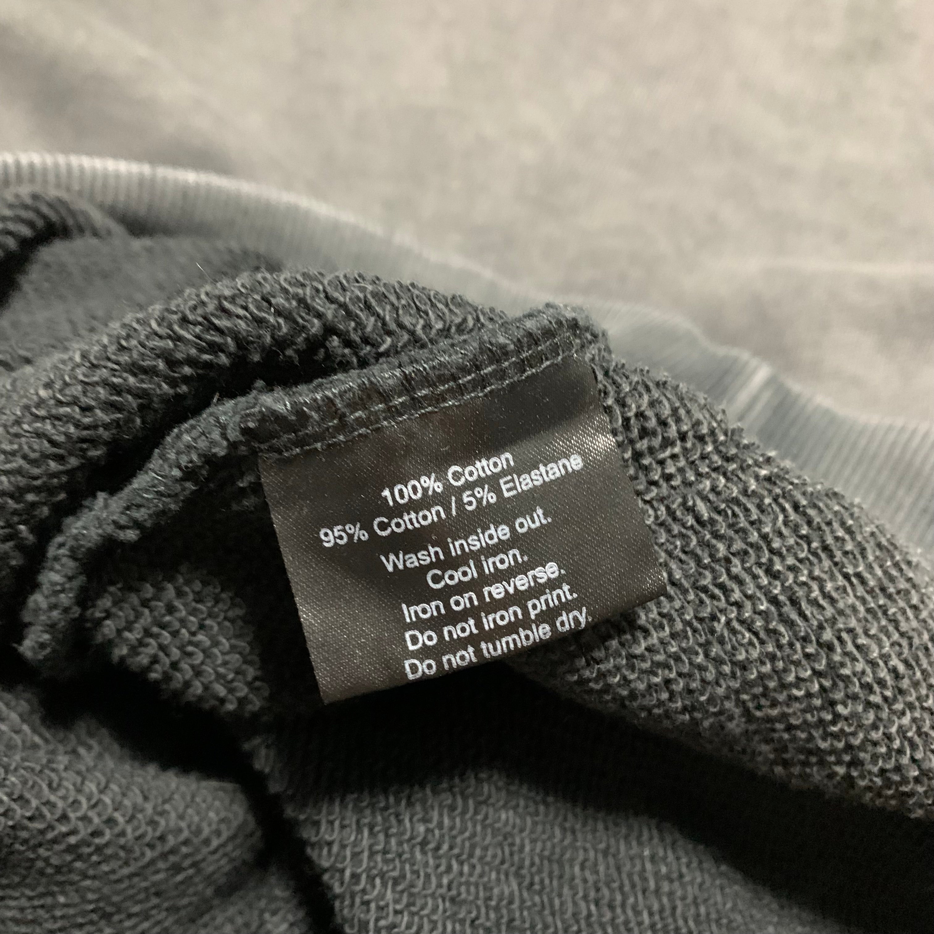 Represent XS Spirit Angel Vintage Grey Sweater Sweatshirt Crewneck