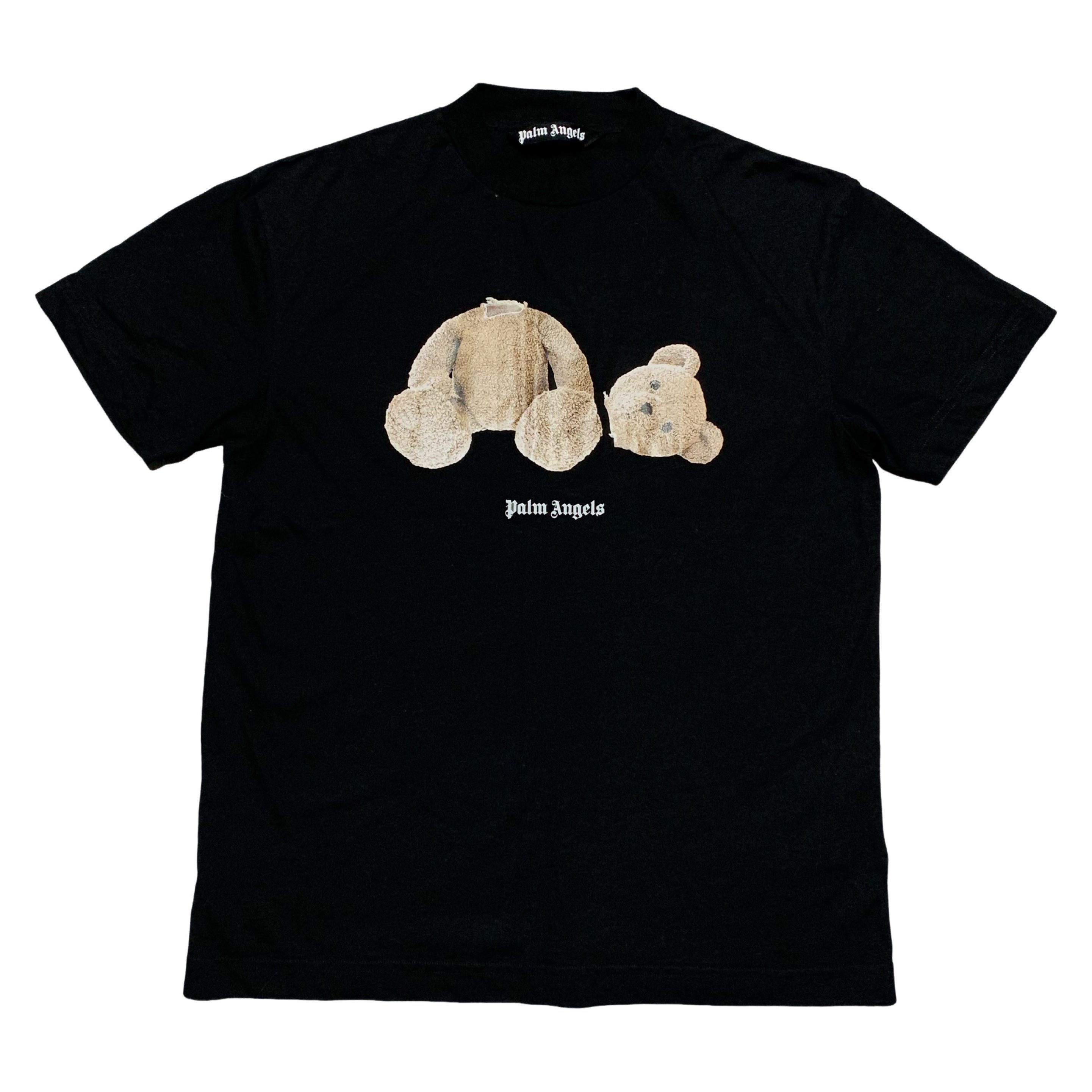 Palm Angels Large Classic Bear Black Tee