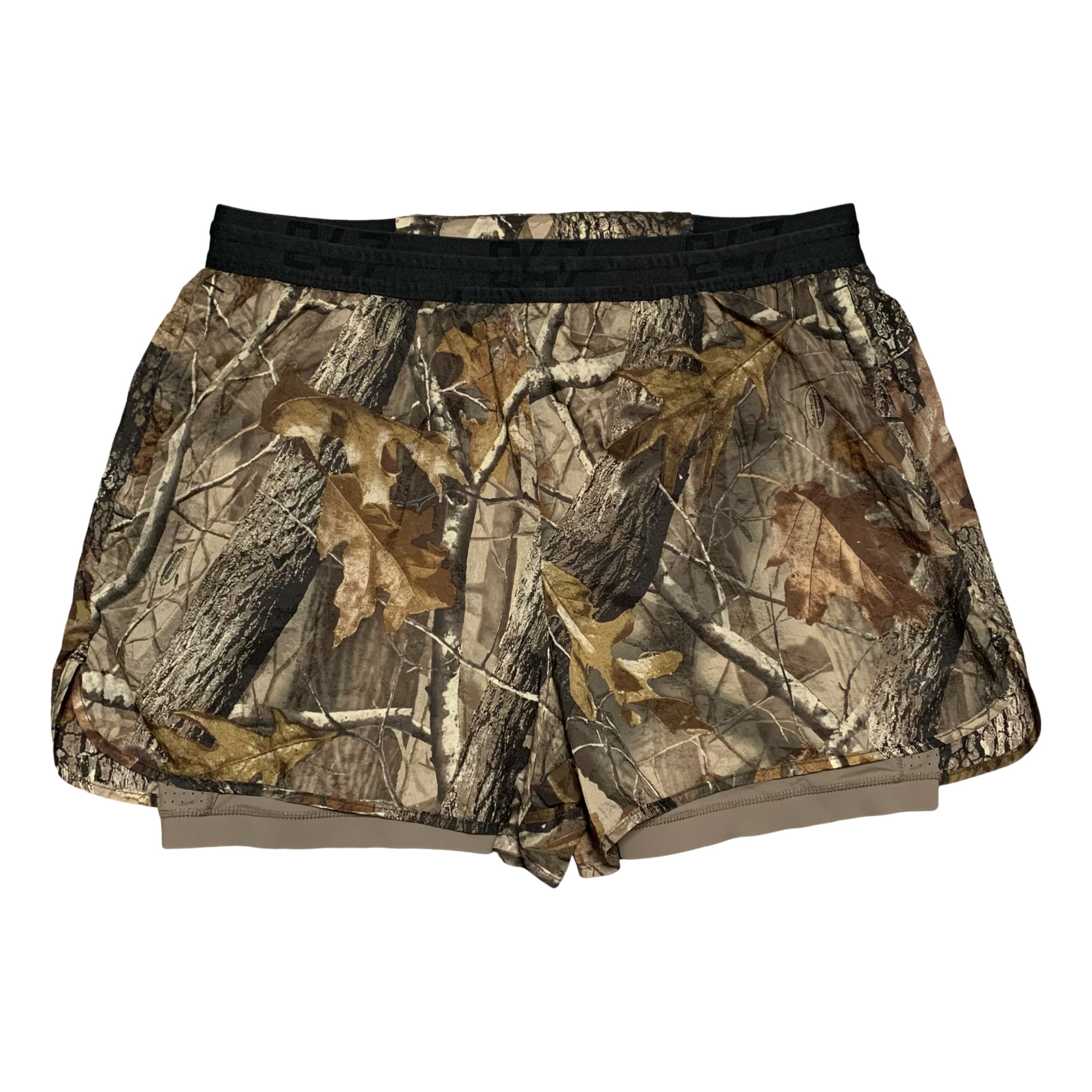 Represent XL Shorts Realtree 247 Contour 2-In-1 Run Shorts Bottoms