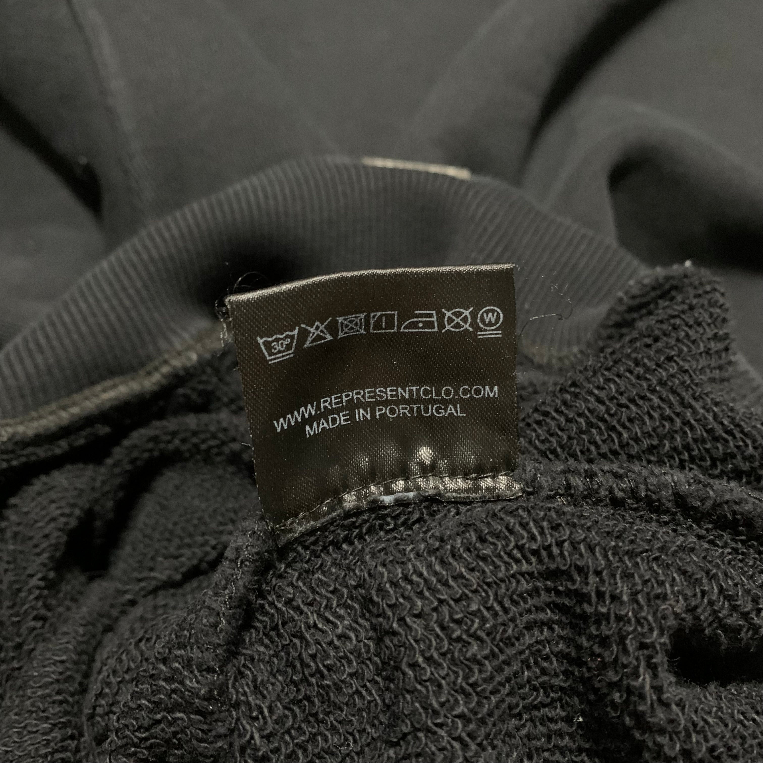 Represent Medium Pleasure To Kill Jet Black Sweatshirt Crewneck