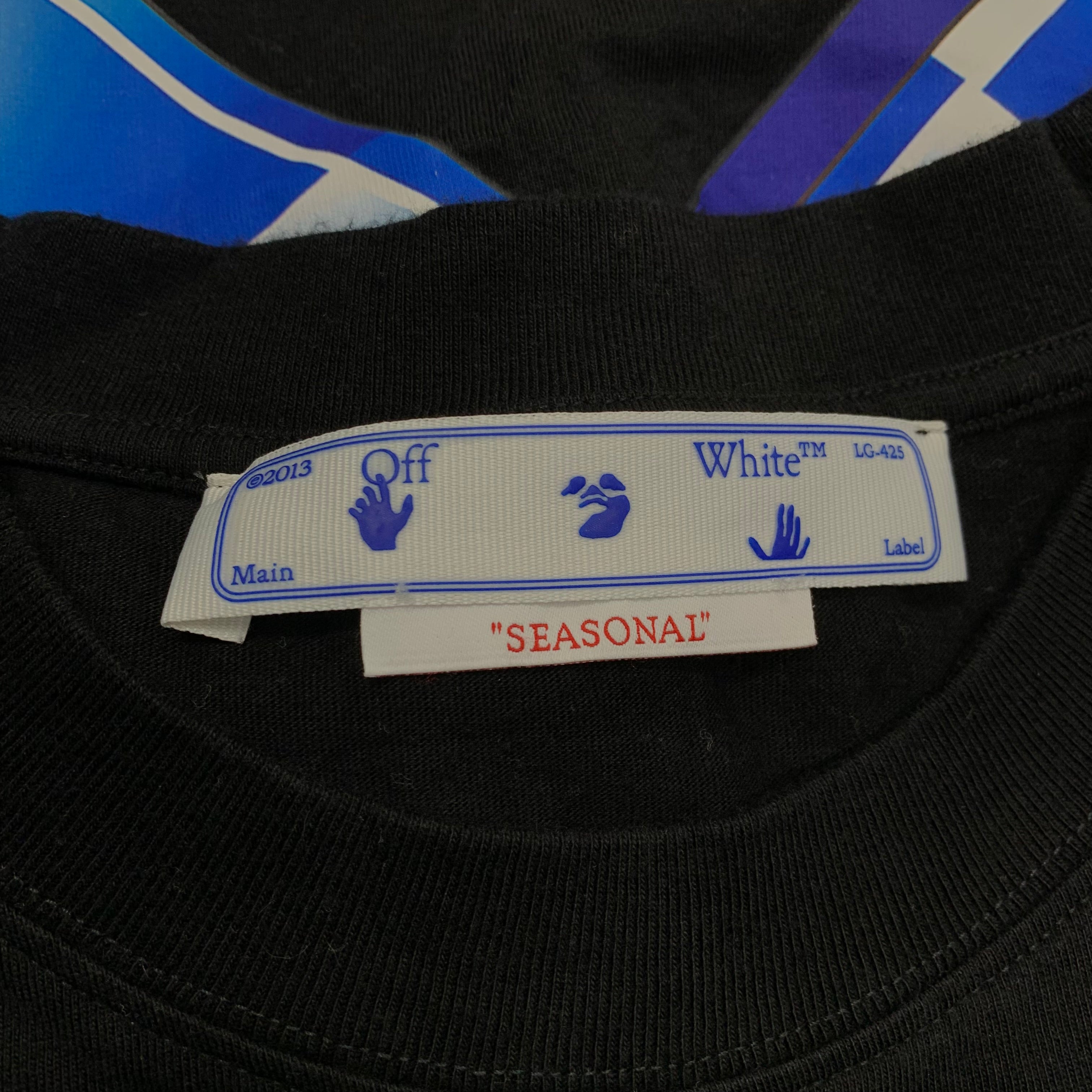 Off White Medium Tee Metal Arrows Black T-Shirt Virgil Abloh
