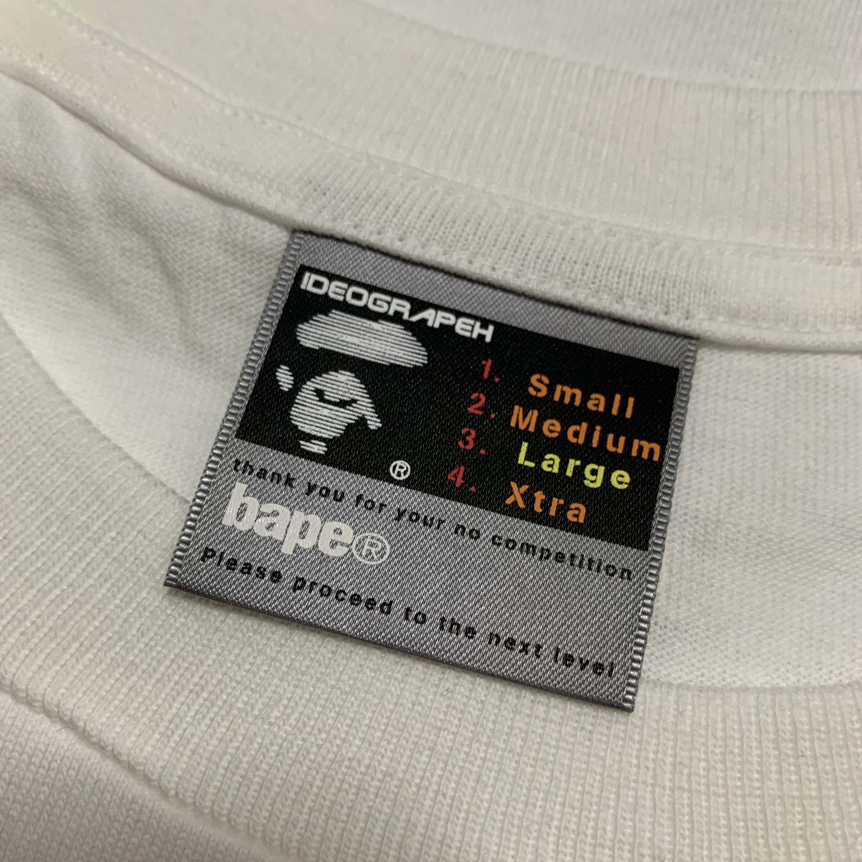 Bape Large London White Tee A Bathing Ape One Year Anniversary Rare Vintage