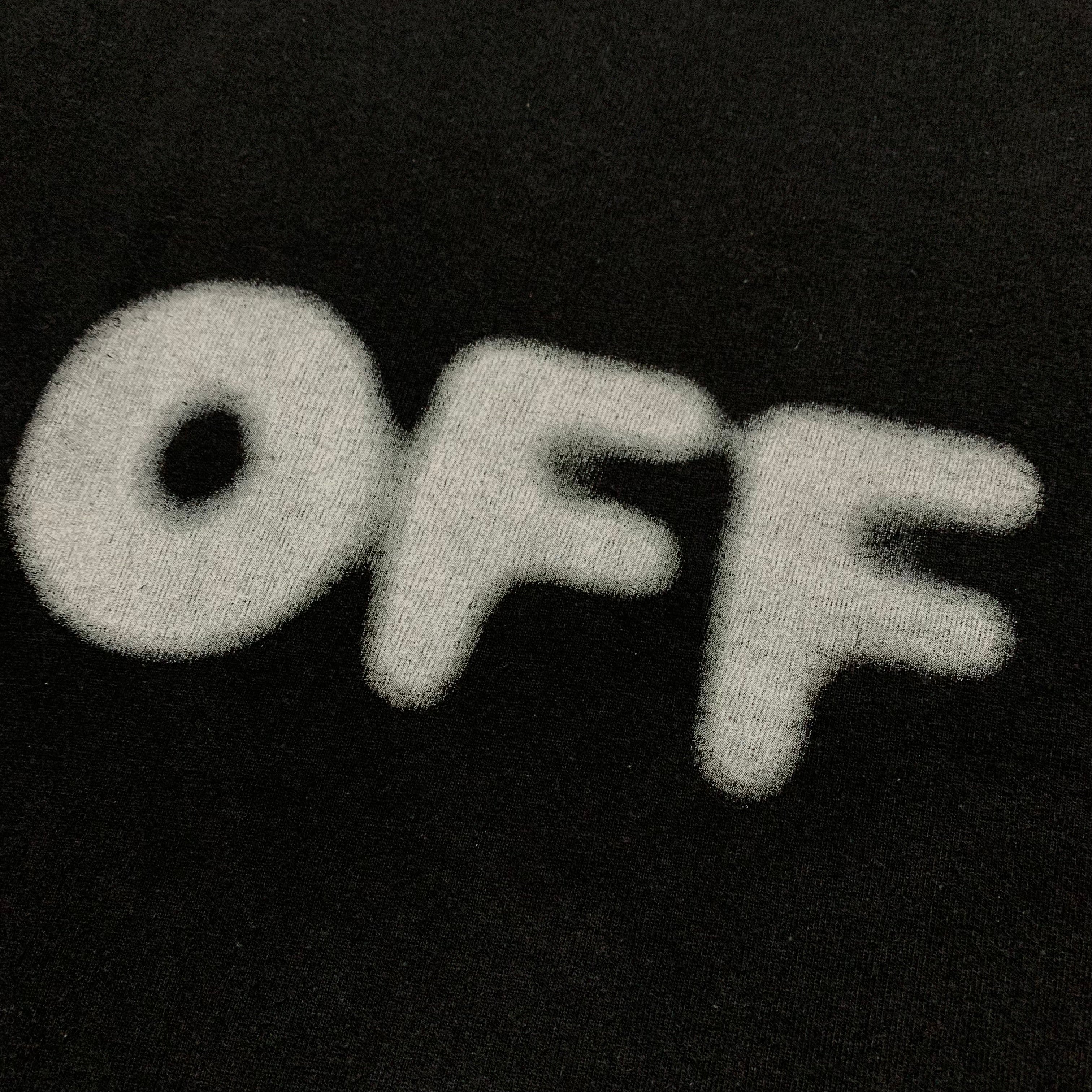 Off White XS Kidmograph Black Tee Virgil Abloh