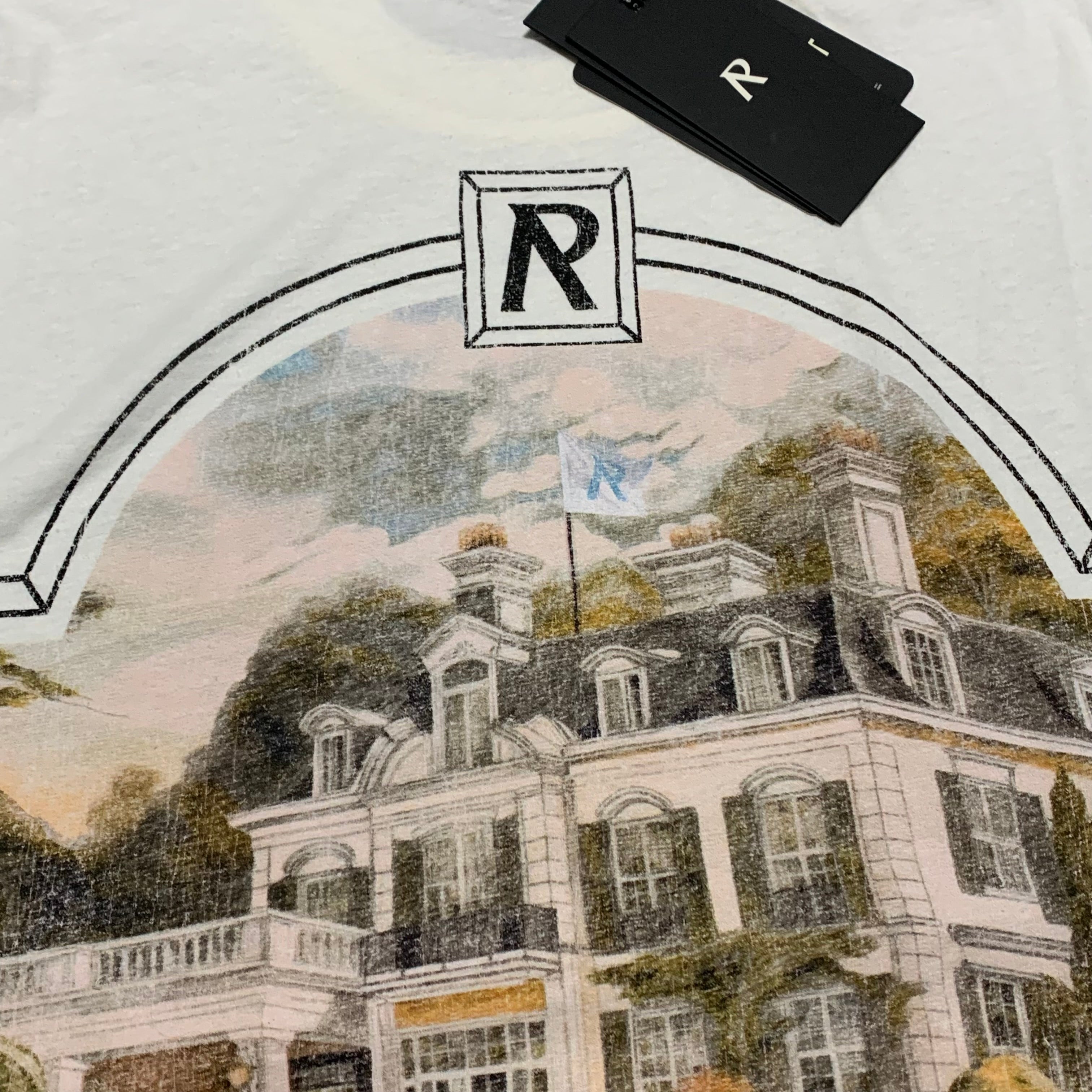 Represent Small Revere Manor Aged White Tee