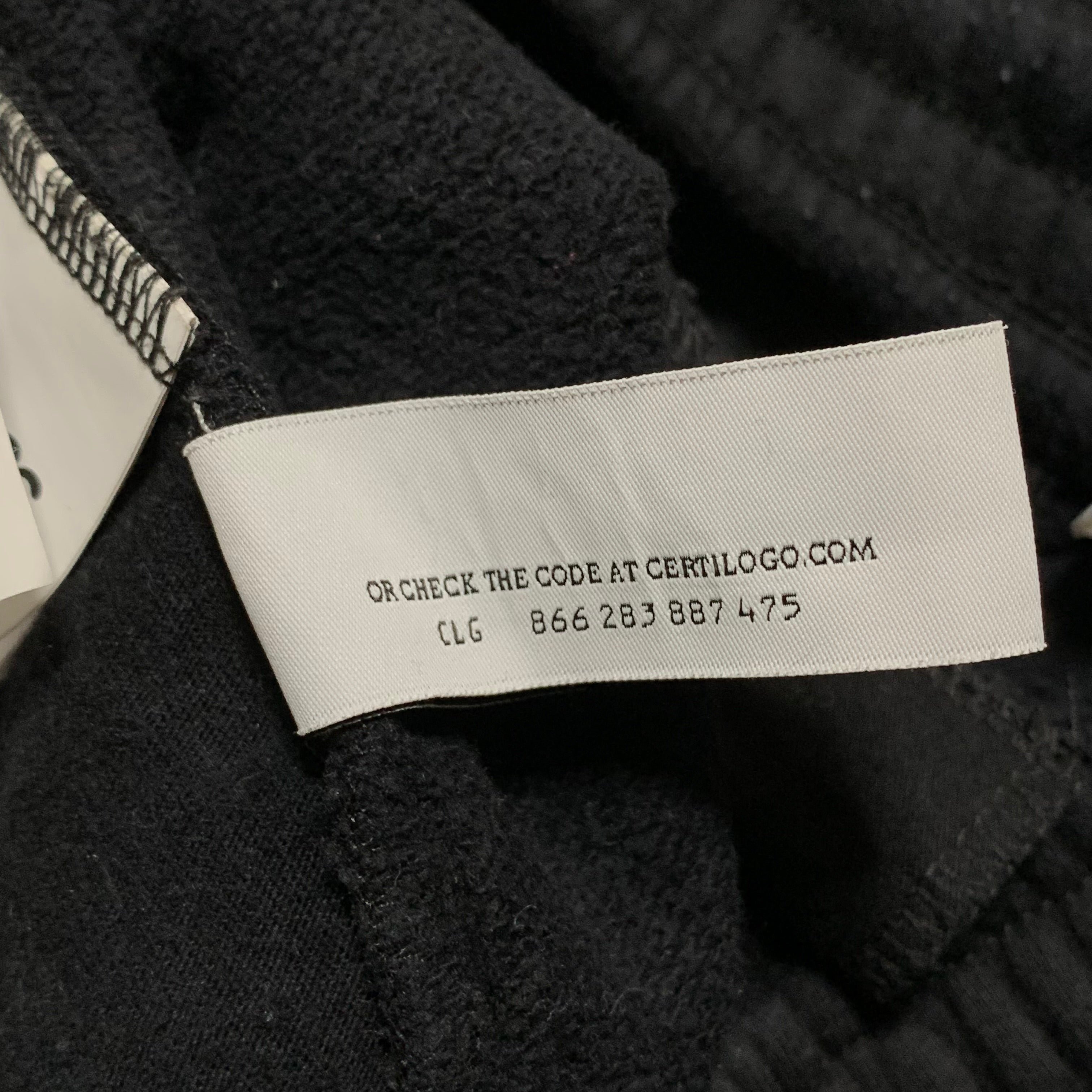 Off White Medium Shorts Diag Caravaggio Black Bottoms Virgil Abloh