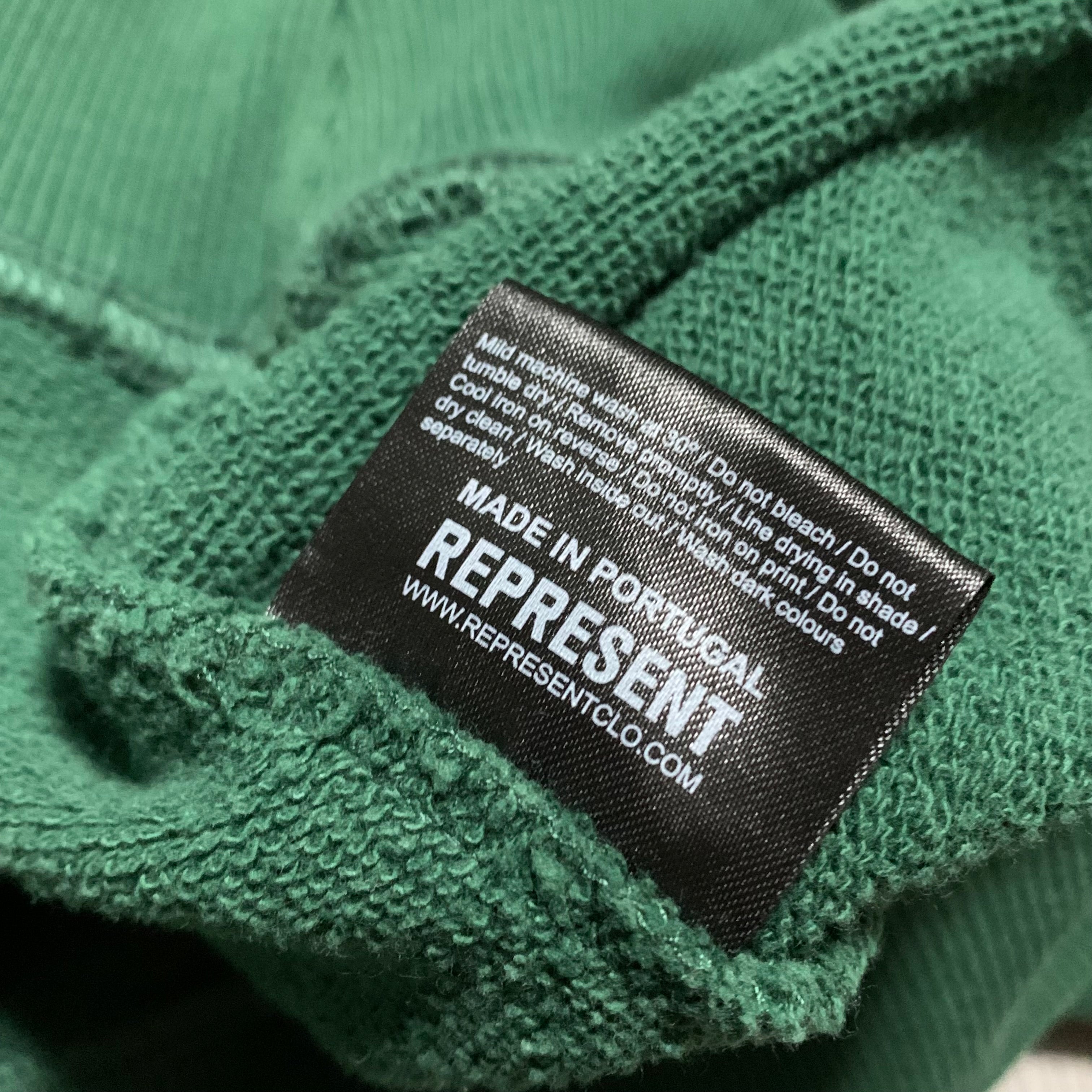 Represent Small Owners Club Green Sweater Sweatshirt Crewneck