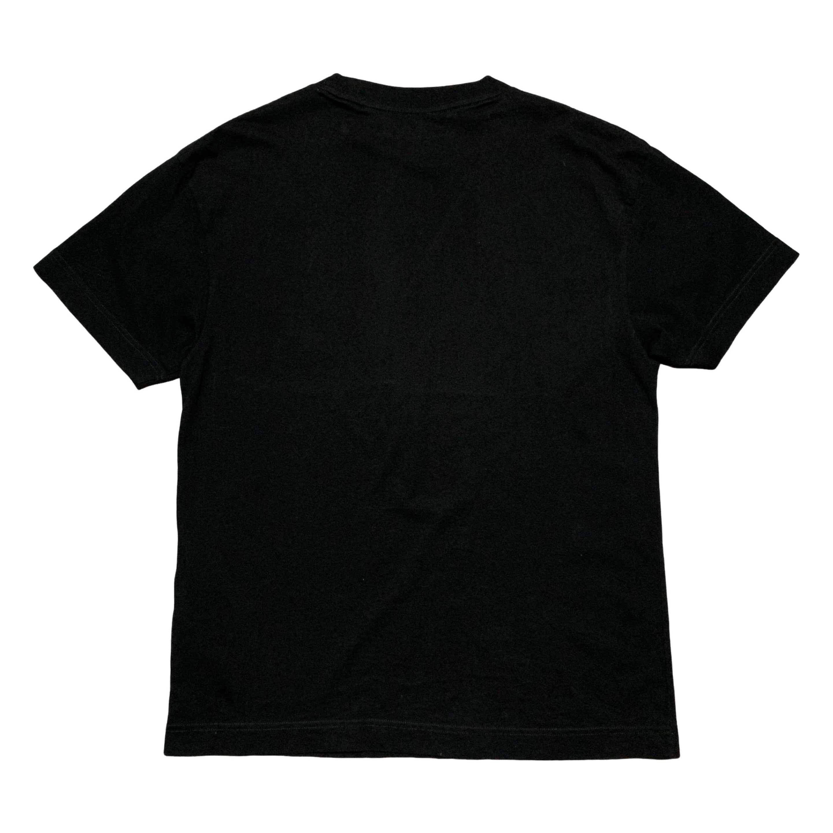 Palm Angels Medium Burning Head Black Tee