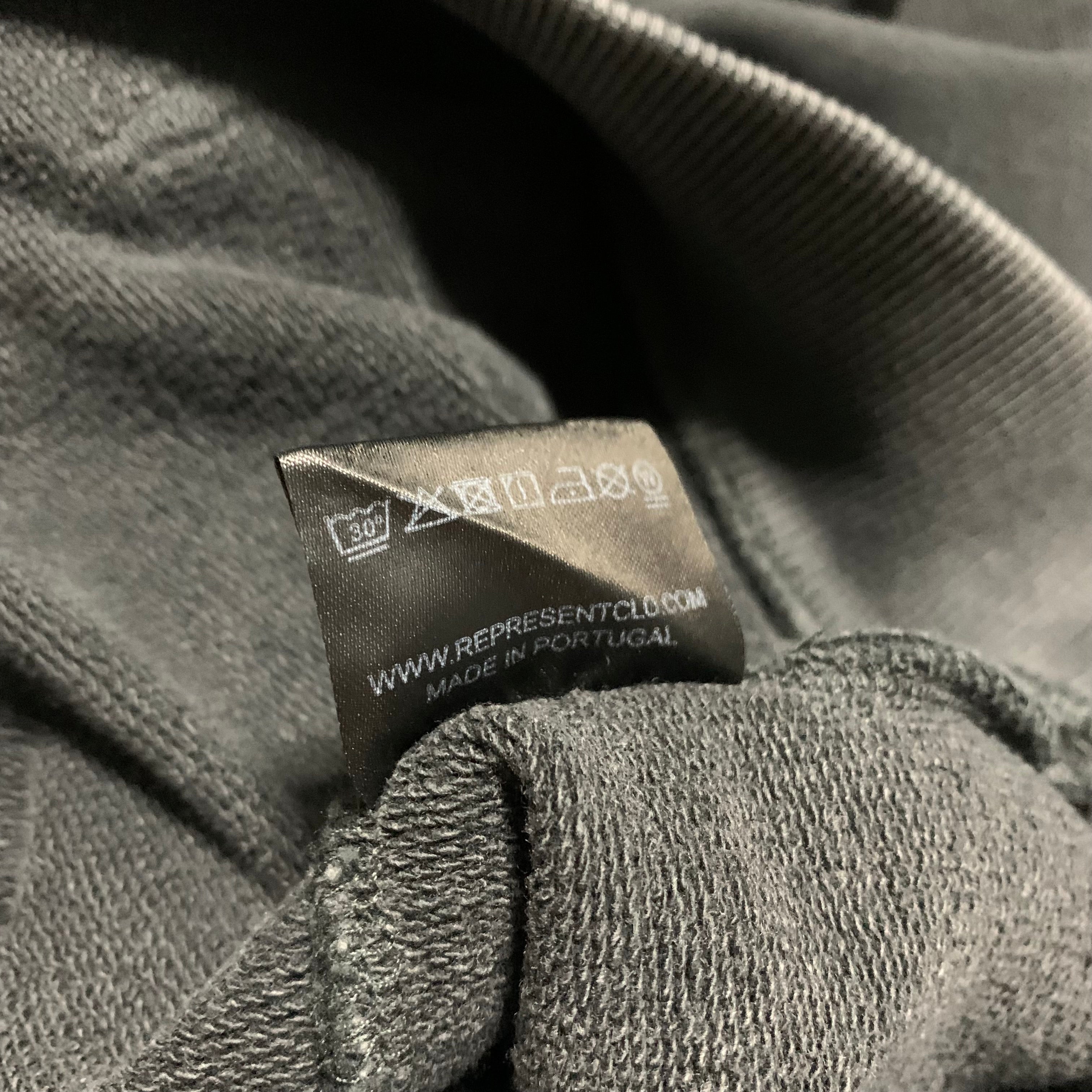 Represent Large Best Of The Breed Vintage Black Hoodie