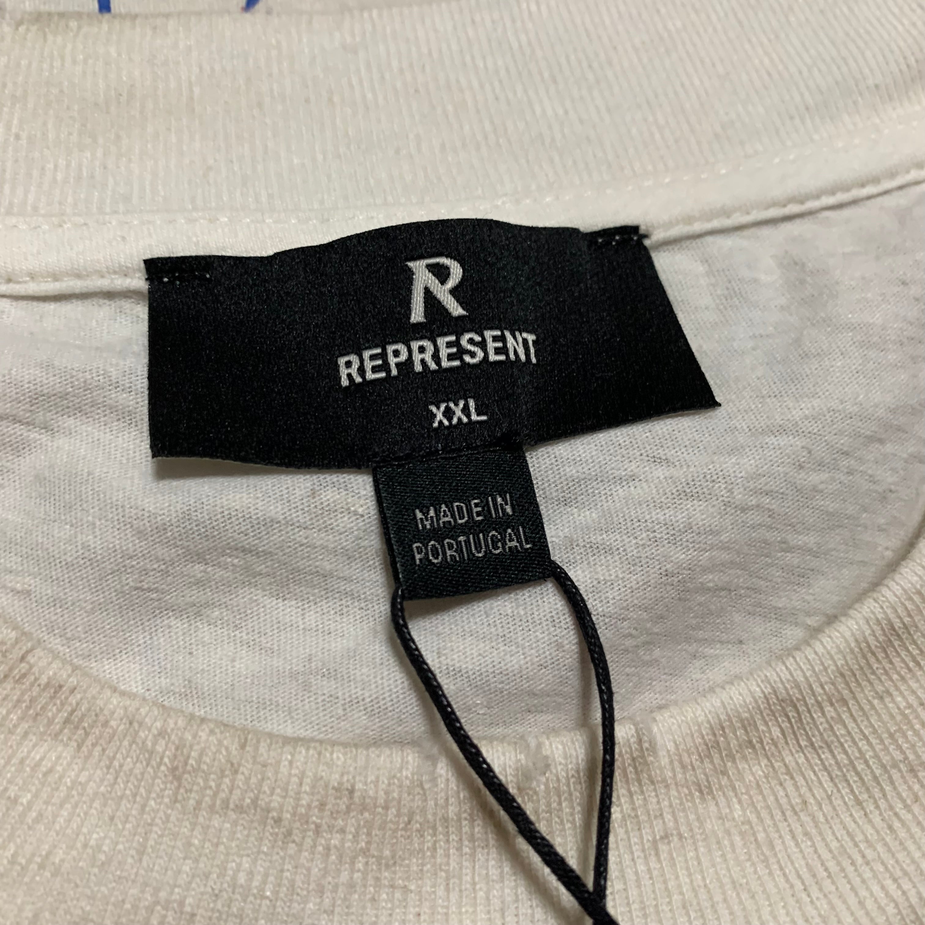 Represent XXL Dream On Tour Washed Ecru White Tee