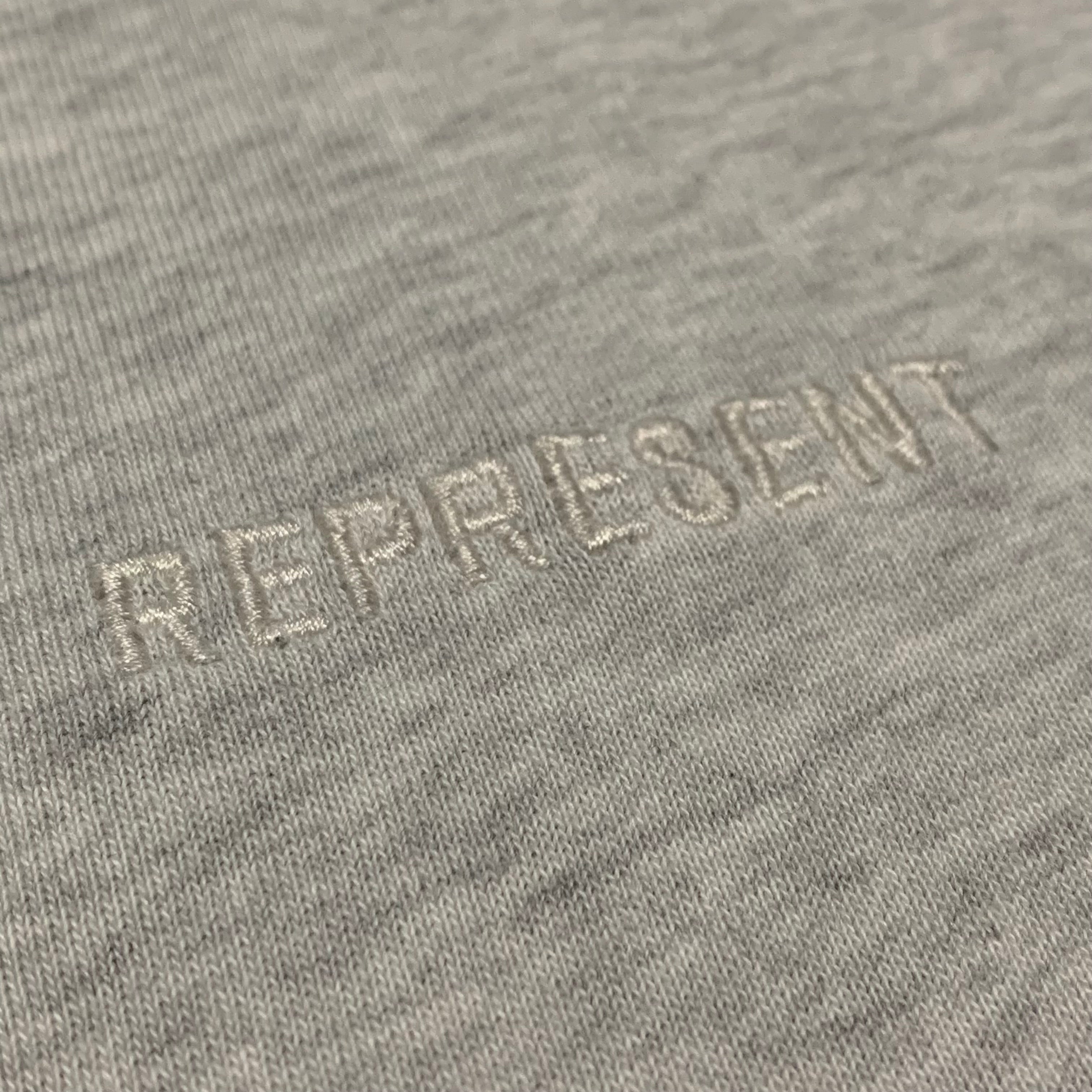 Represent XS Blanks Grey Marl Tee