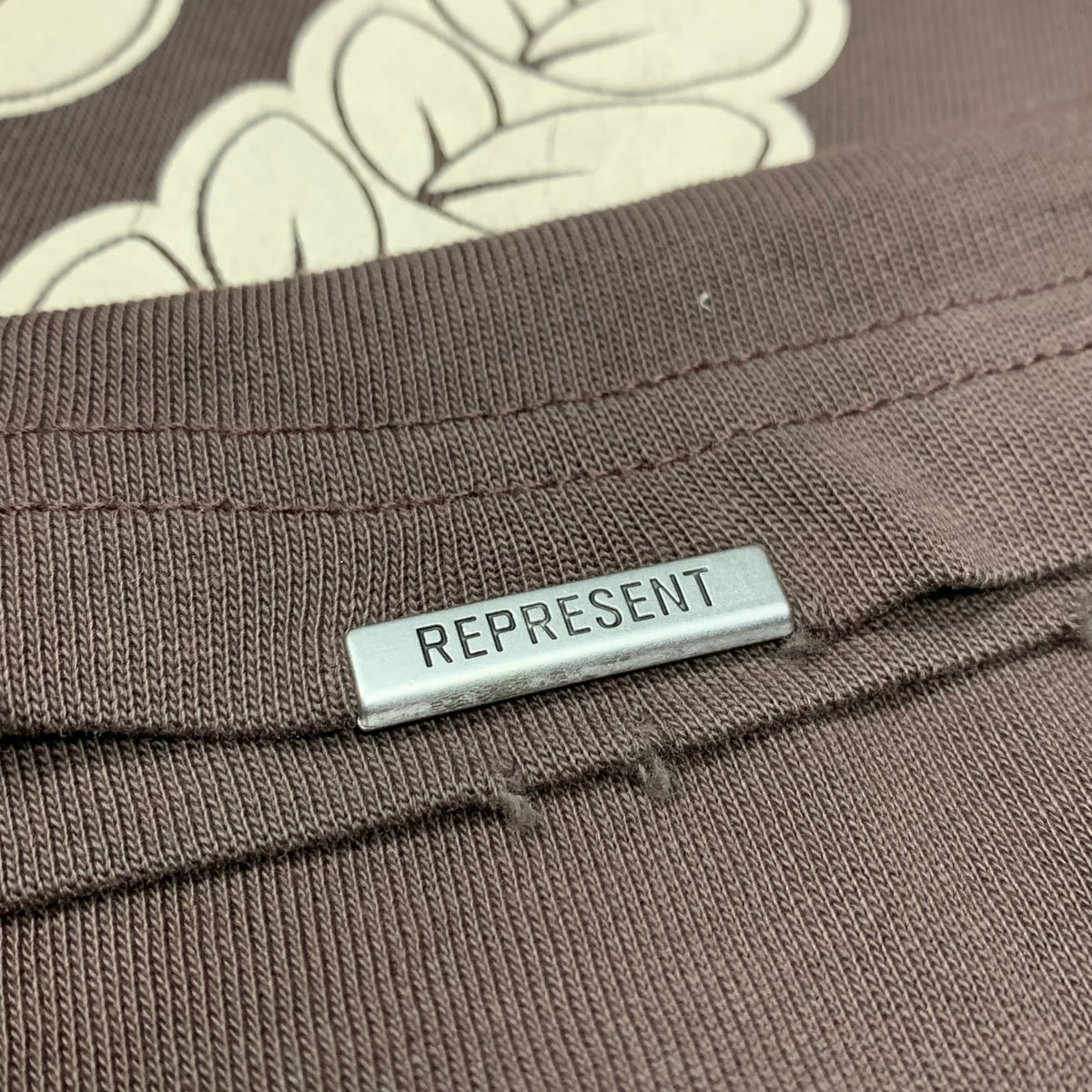 Represent Small Tee Legacy Crest Nero Brown T-Shirt