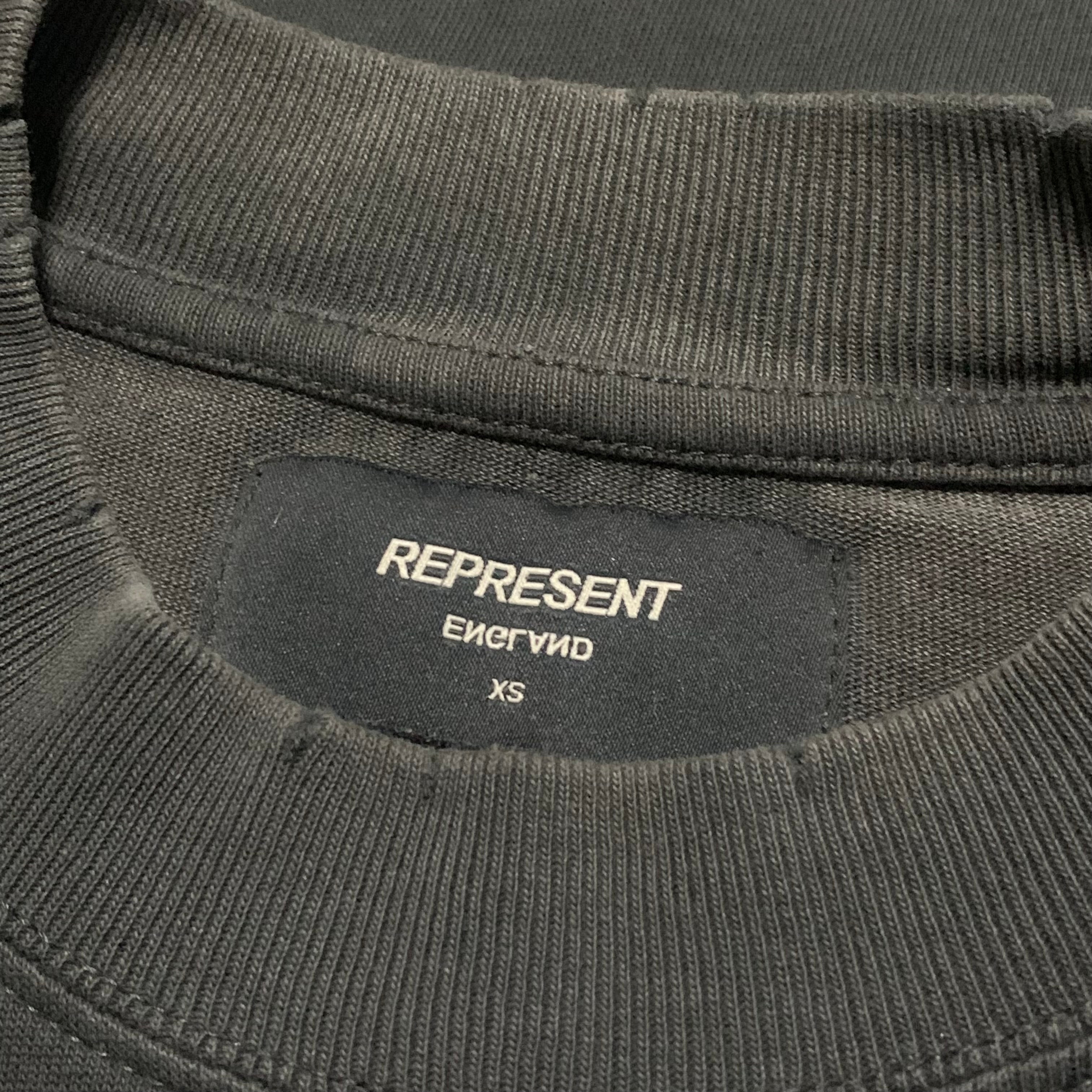Represent XS Pure Breed Vintage Black Tee