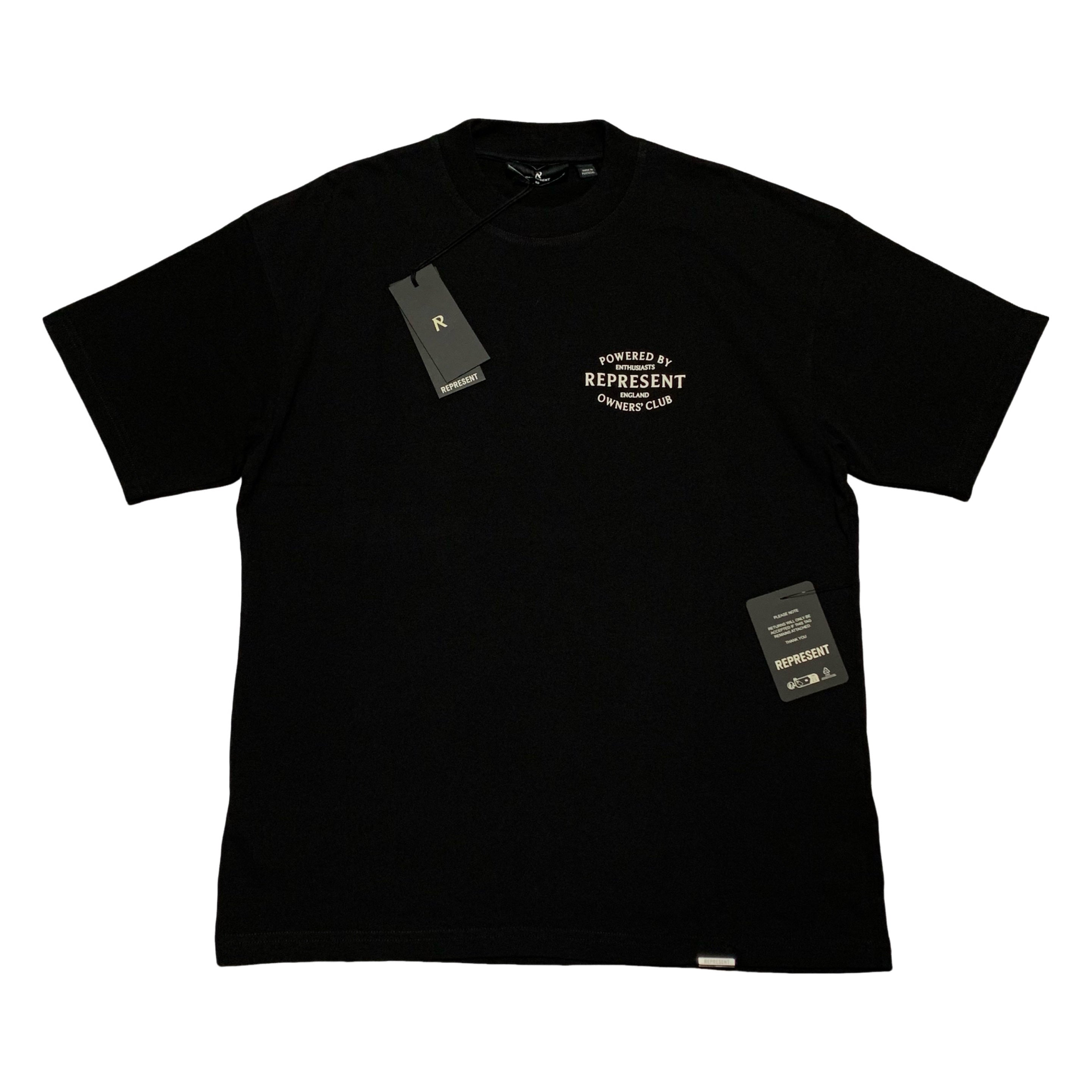Represent XS Owners Club Stamp Jet Black Tee