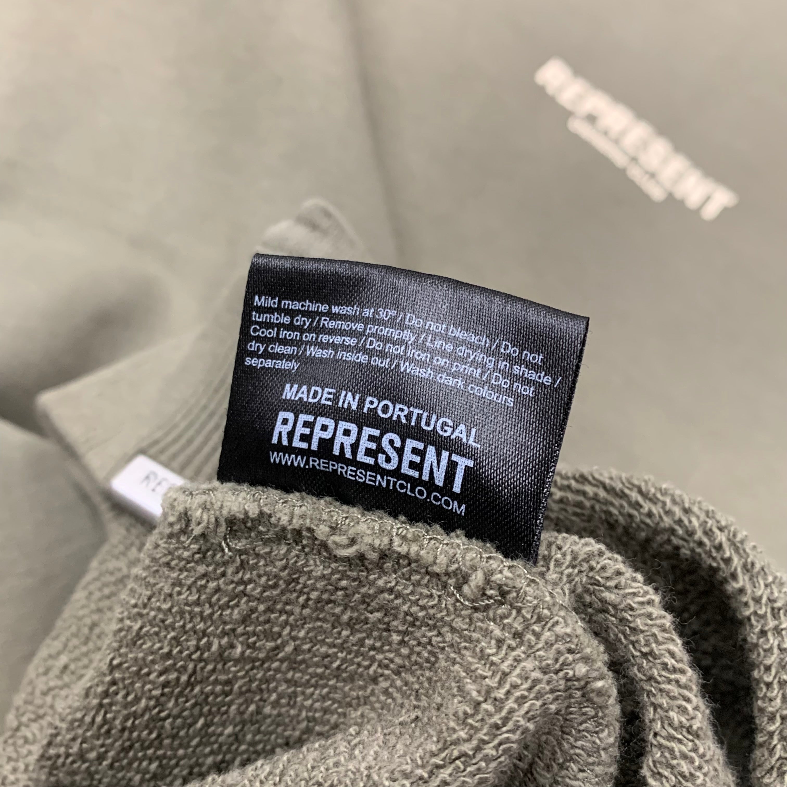 Represent Small Owners Club Green Sweater Sweatshirt Crewneck