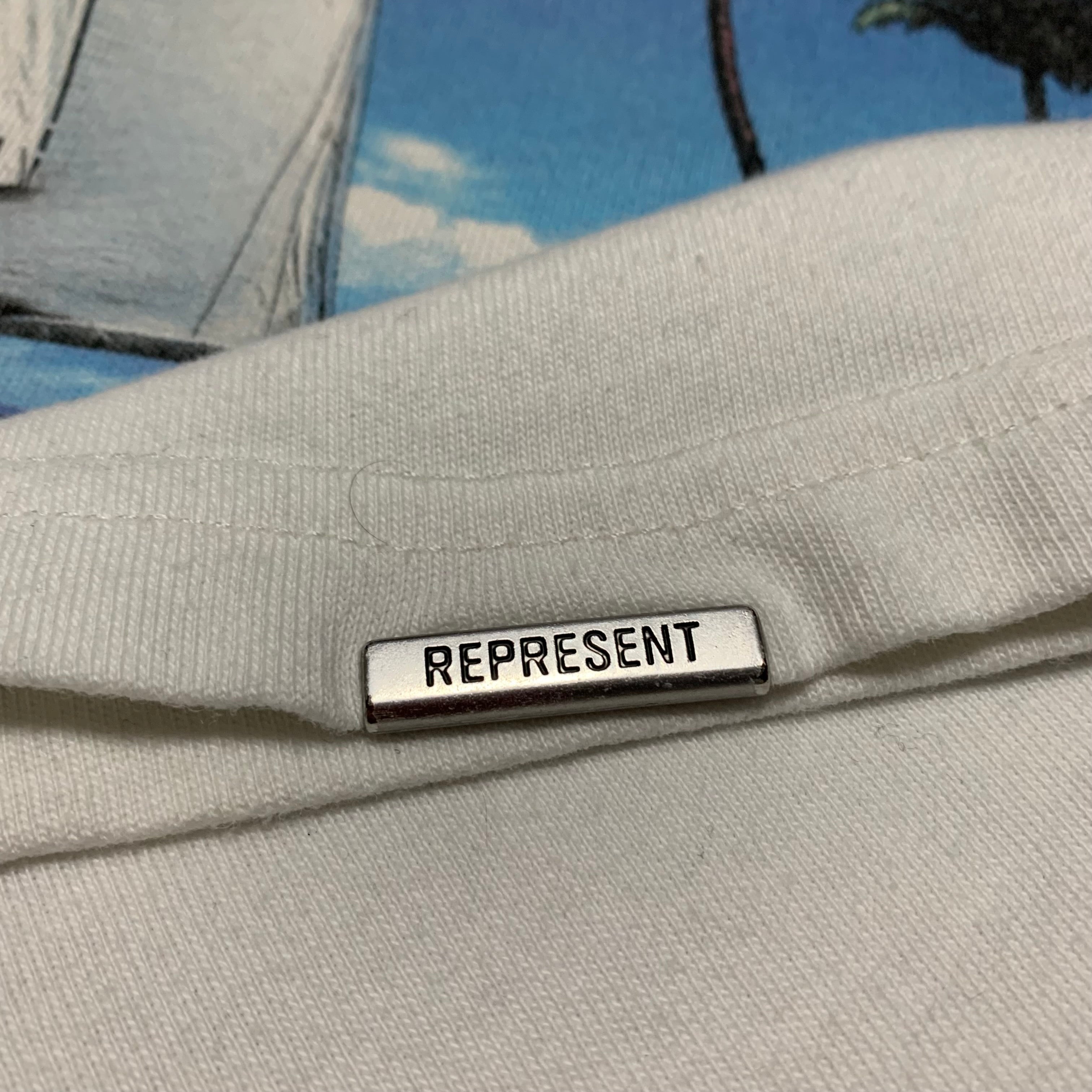Represent Large Yacht Club Flat White Tee