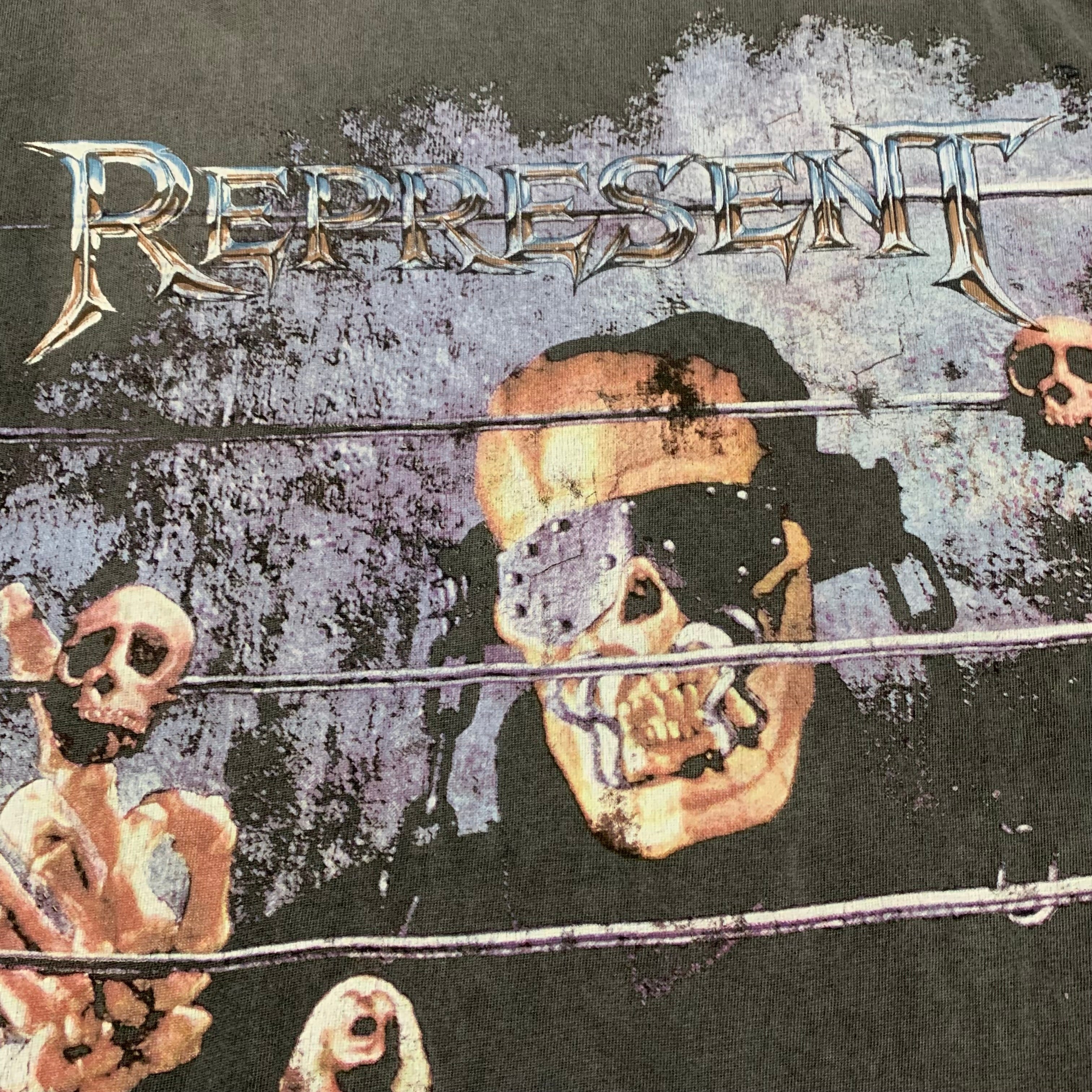 Represent XS Megadeth Vintage Grey Tee 2020