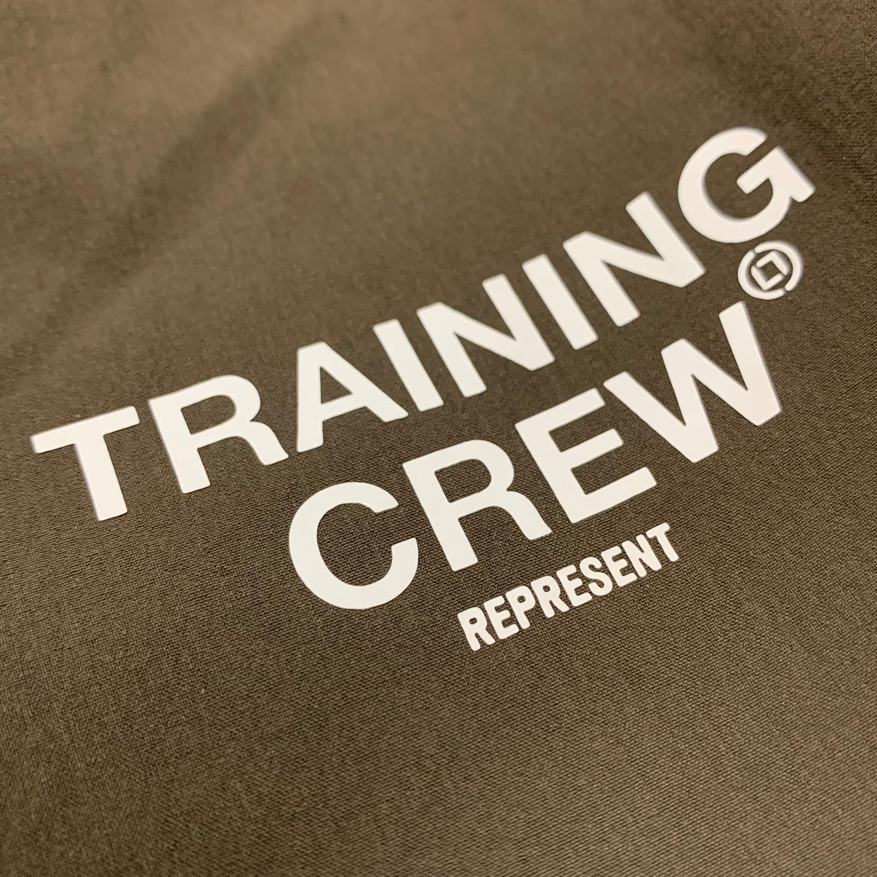 Represent Medium Shorts Fused Brown Gym Bottoms