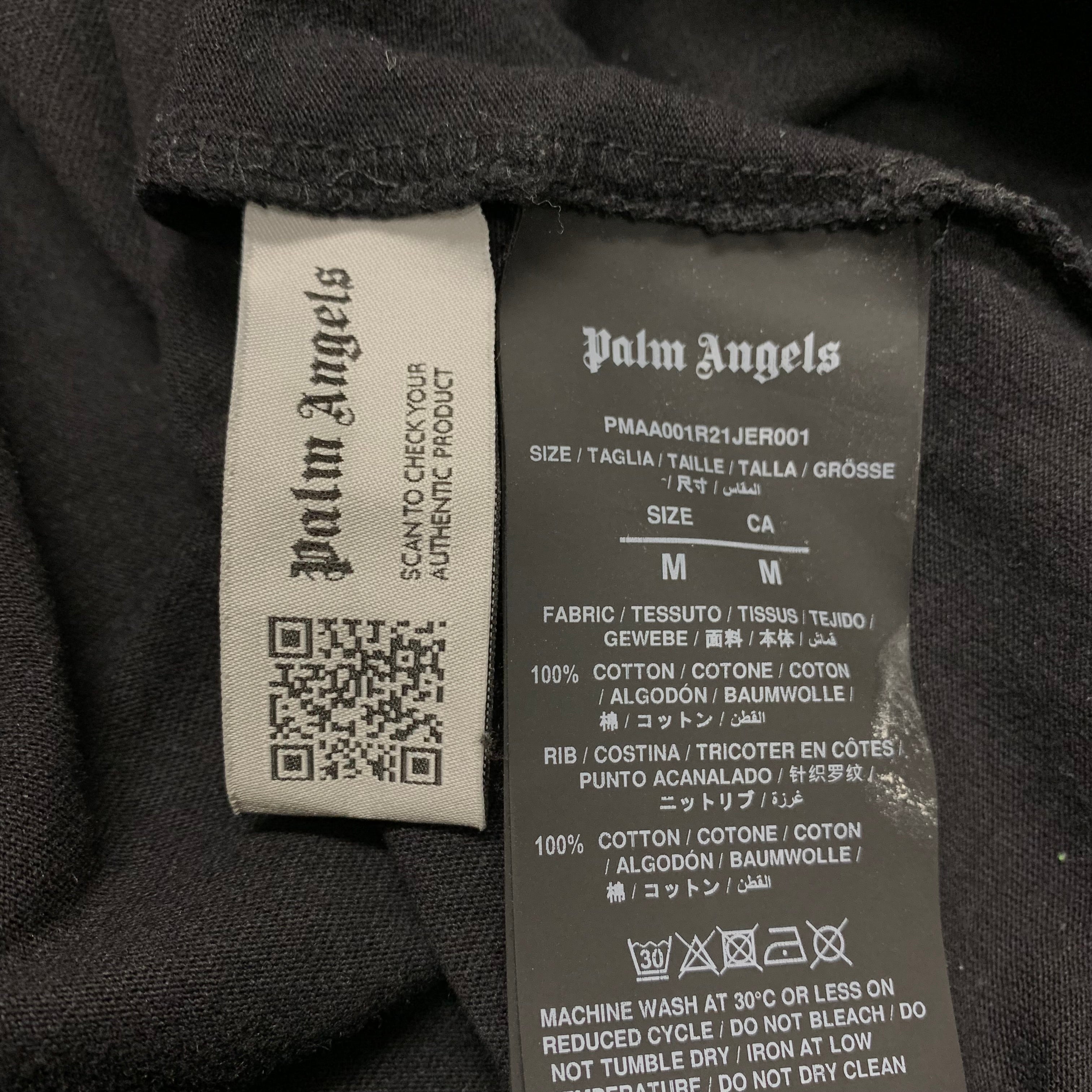 Palm Angels Medium Tee Bear Classic Black T-Shirt
