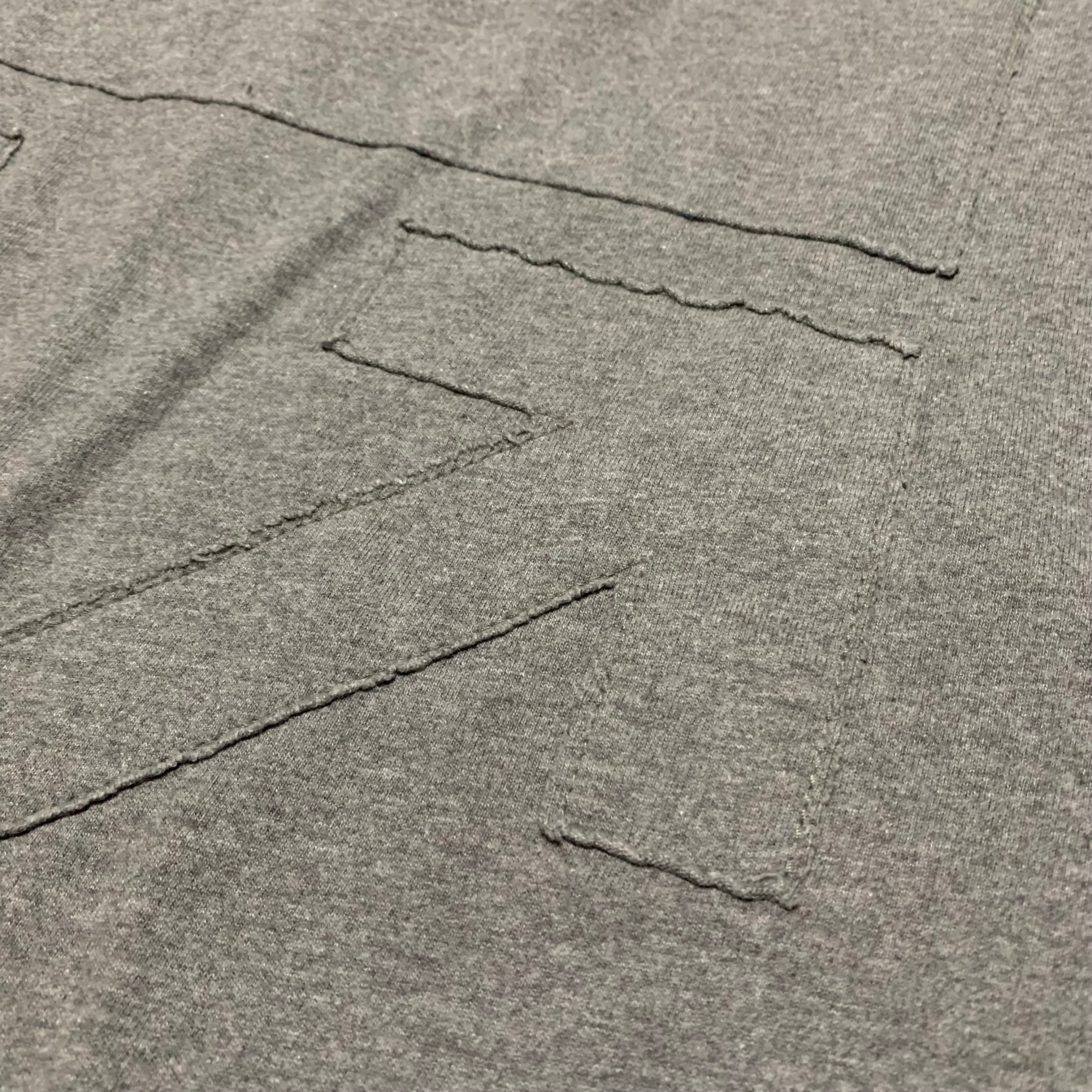 Off White Medium Arrows Graphic Grey Tee Virgil Abloh