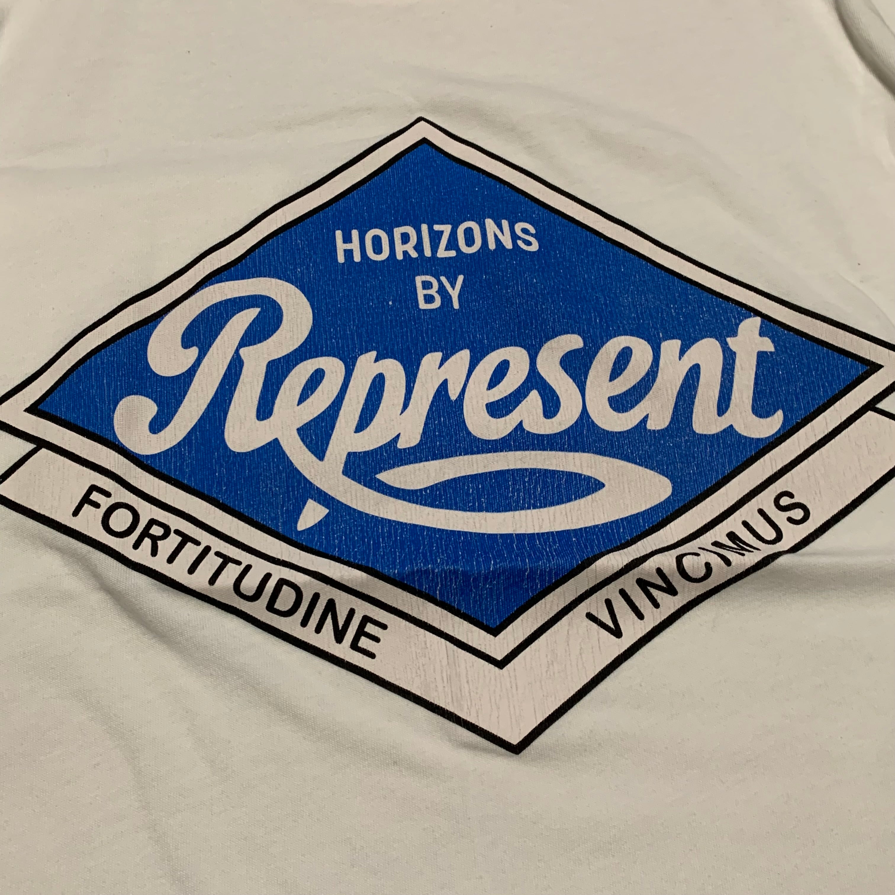 Represent Large Classic Parts Flat White Tee