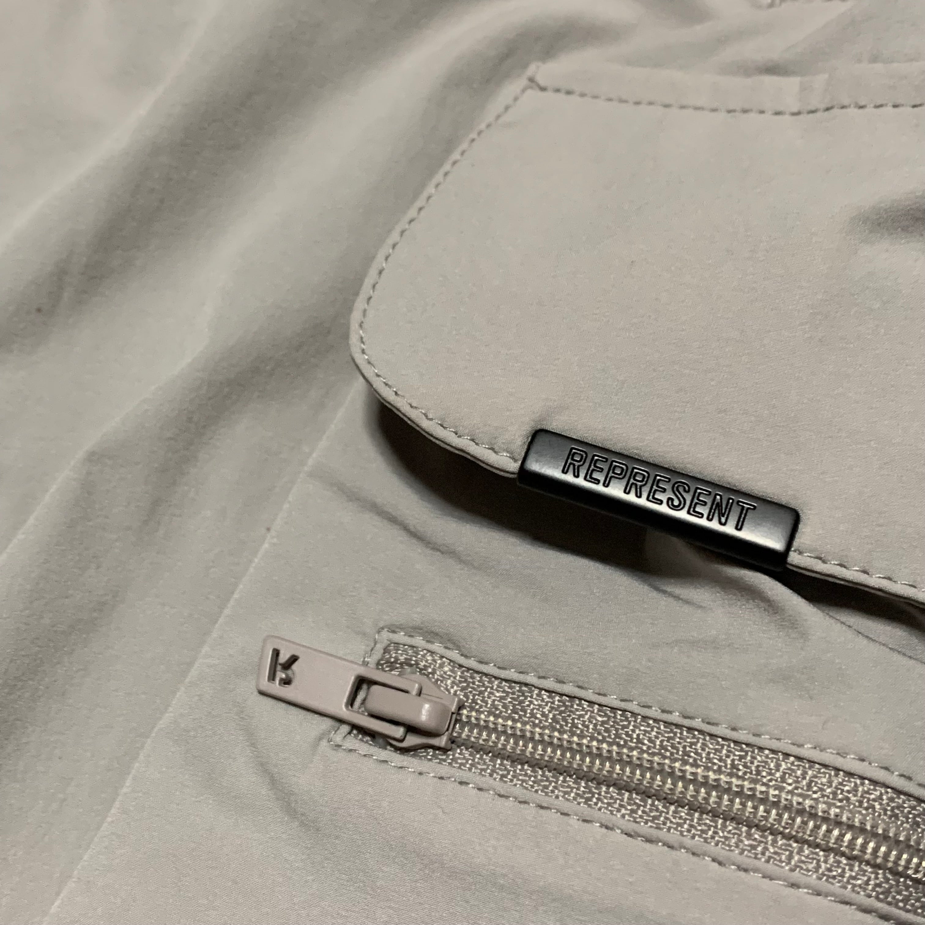 Represent Medium 247 Pants Ash Grey Cargo Bottoms