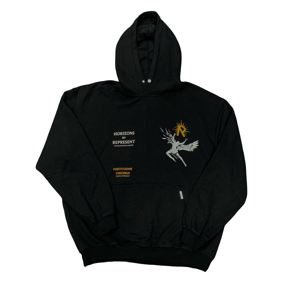 Represent XL Hoodie Icarus Jet Black Hoodie