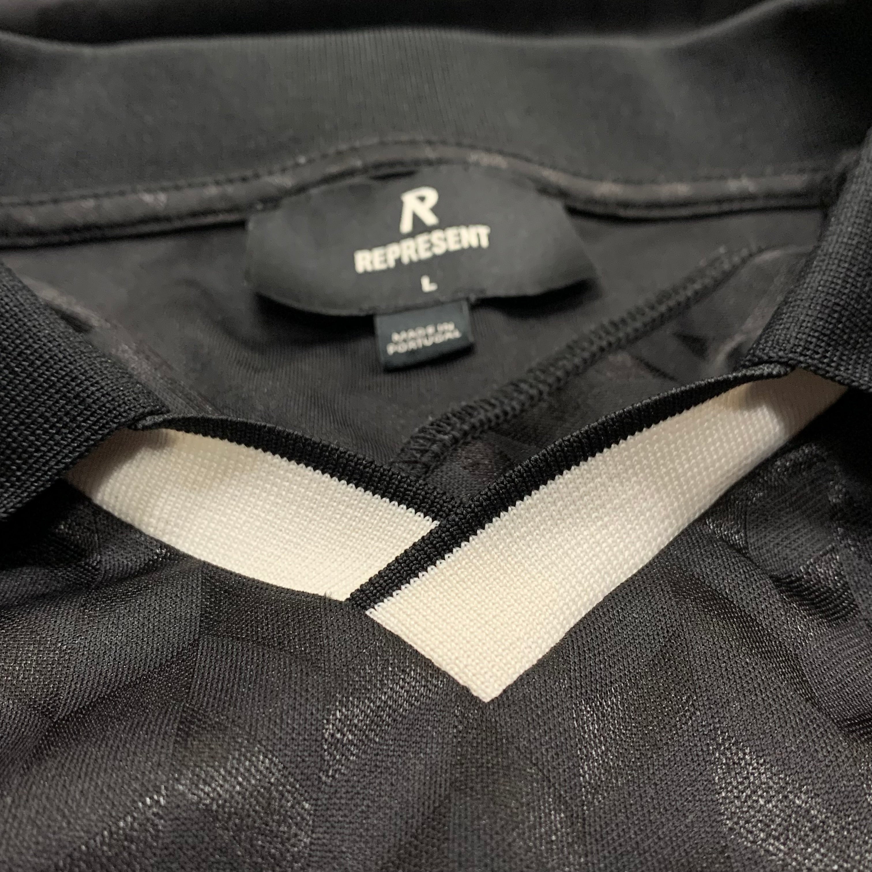 Represent Large Jersey Three Dogs Black Football Jersey Exclusive
