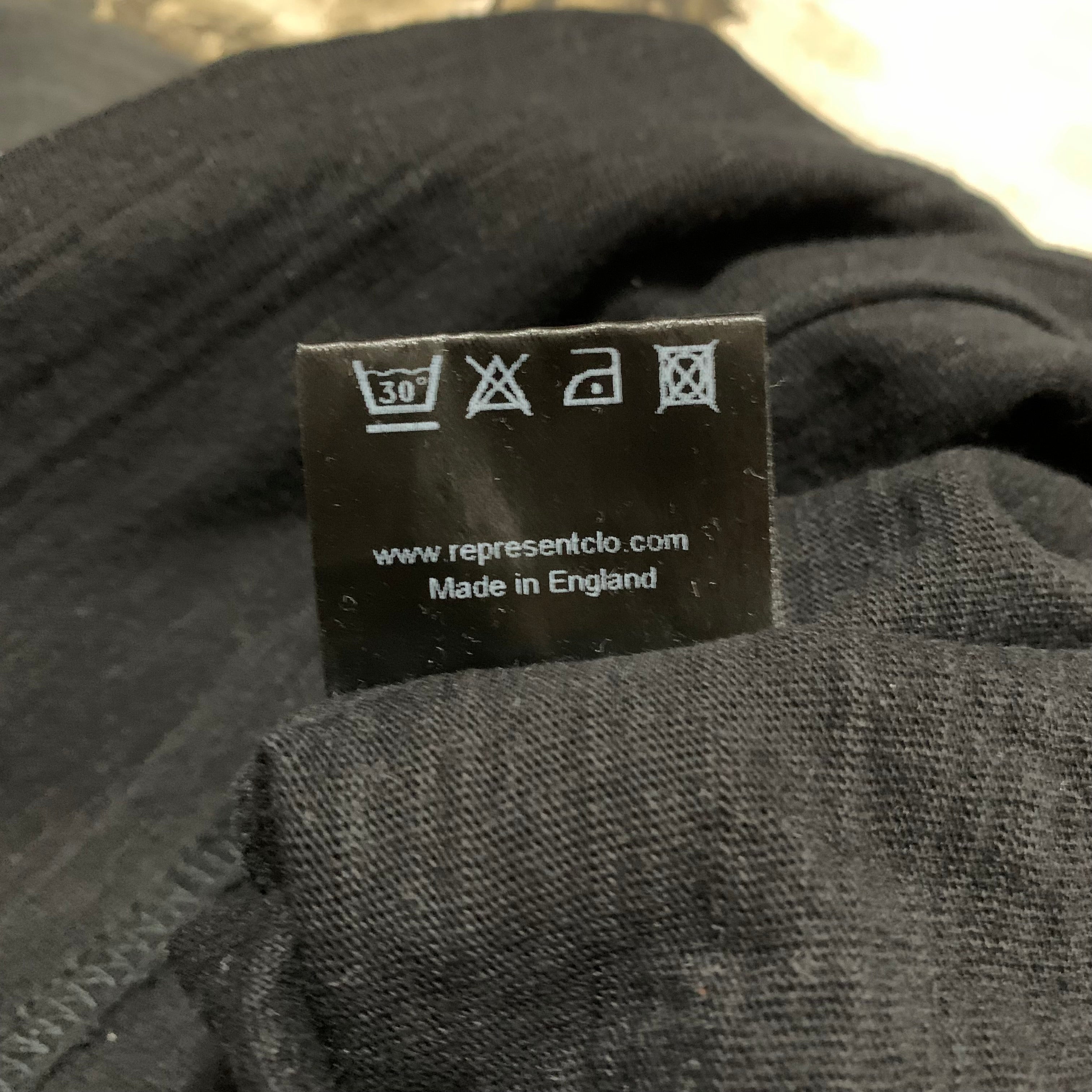 Represent Large Battle Graphic Black Tee 'The New Breed' British Made