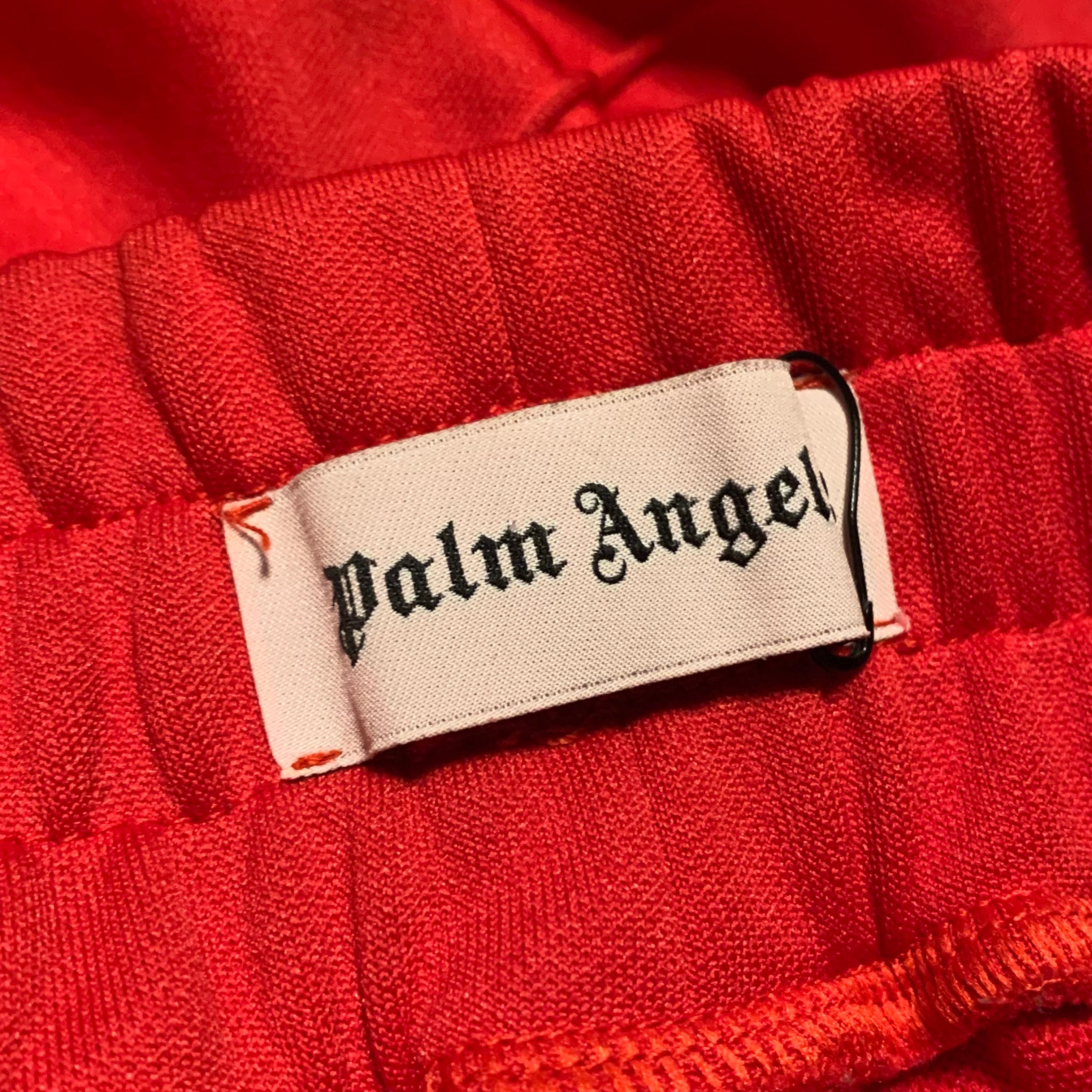 Palm Angels Medium Classic Red Track Pant Bottoms