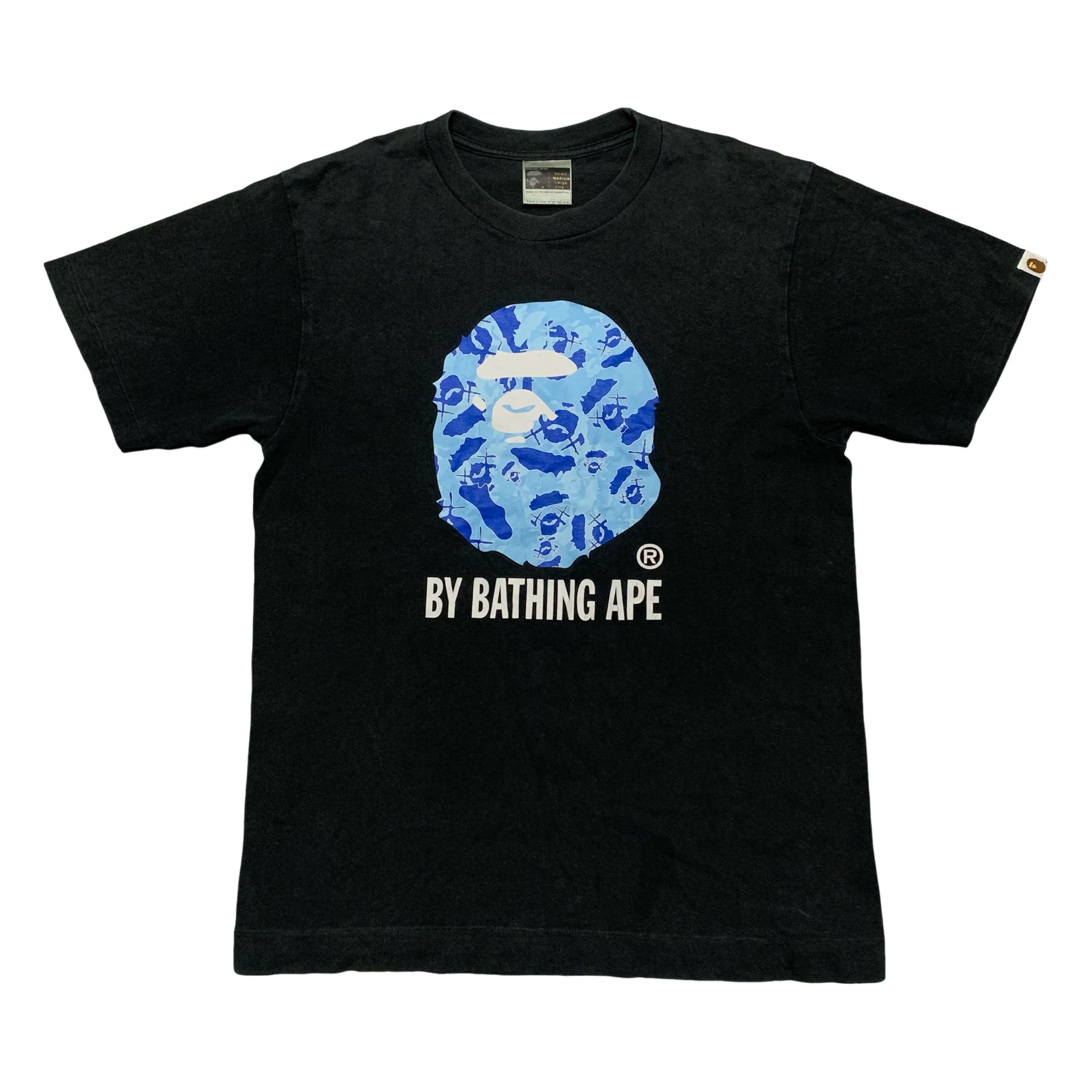 Bape Medium KAWS By Bathing Ape Black Tee Vintage