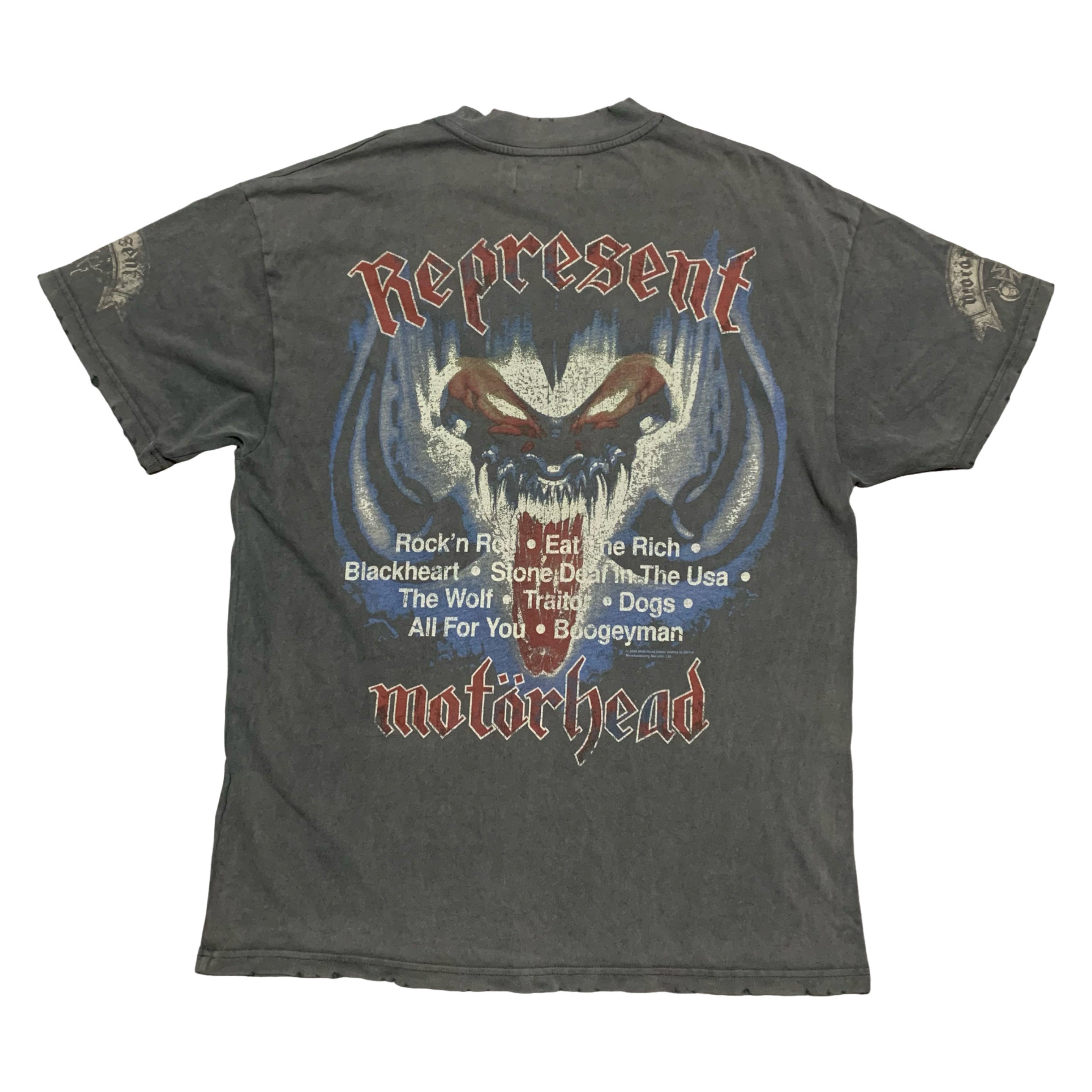 Represent Medium Motorhead Vintage Grey Tee 2020