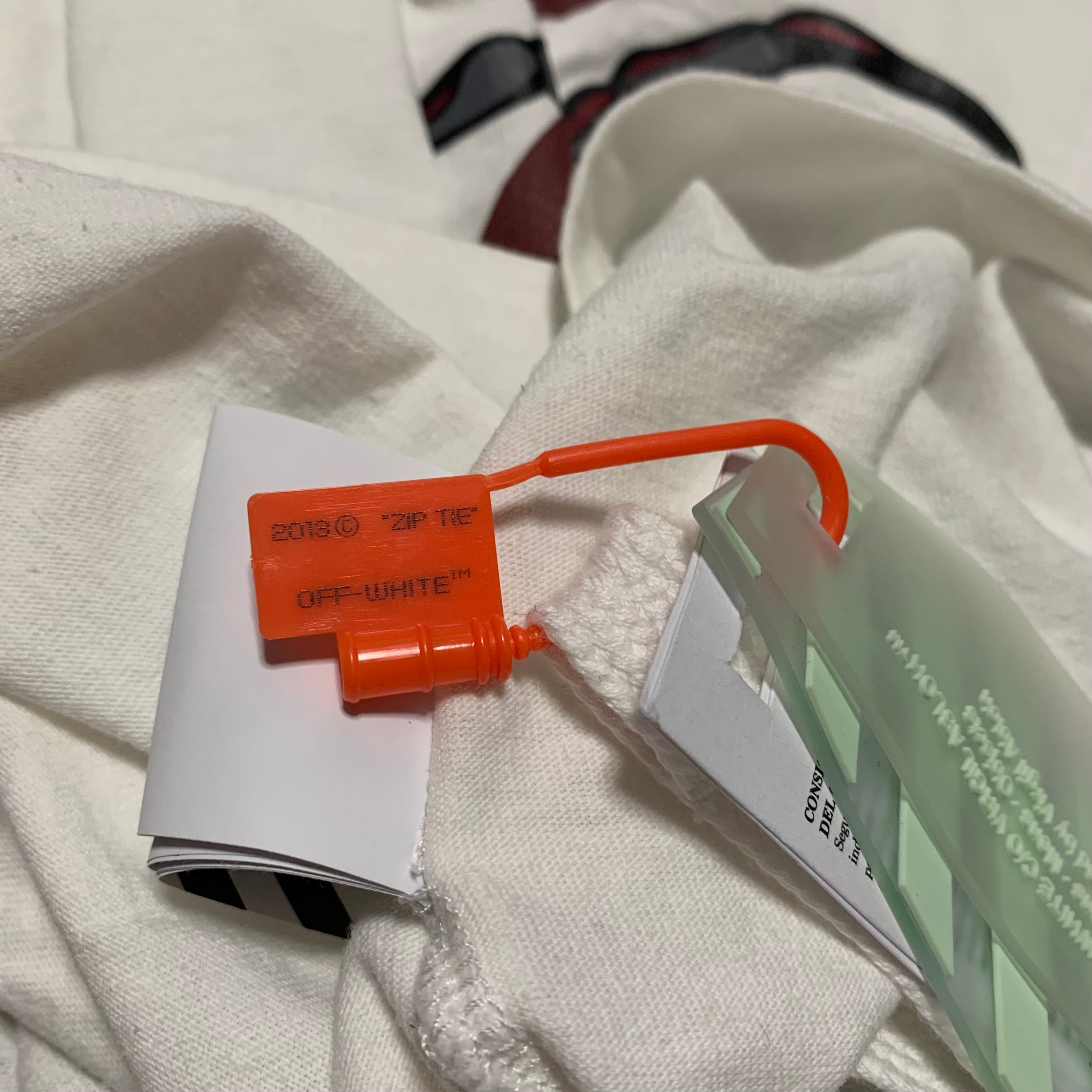 Off White Large Arachno Spider Arrows White Tee Virgil Abloh