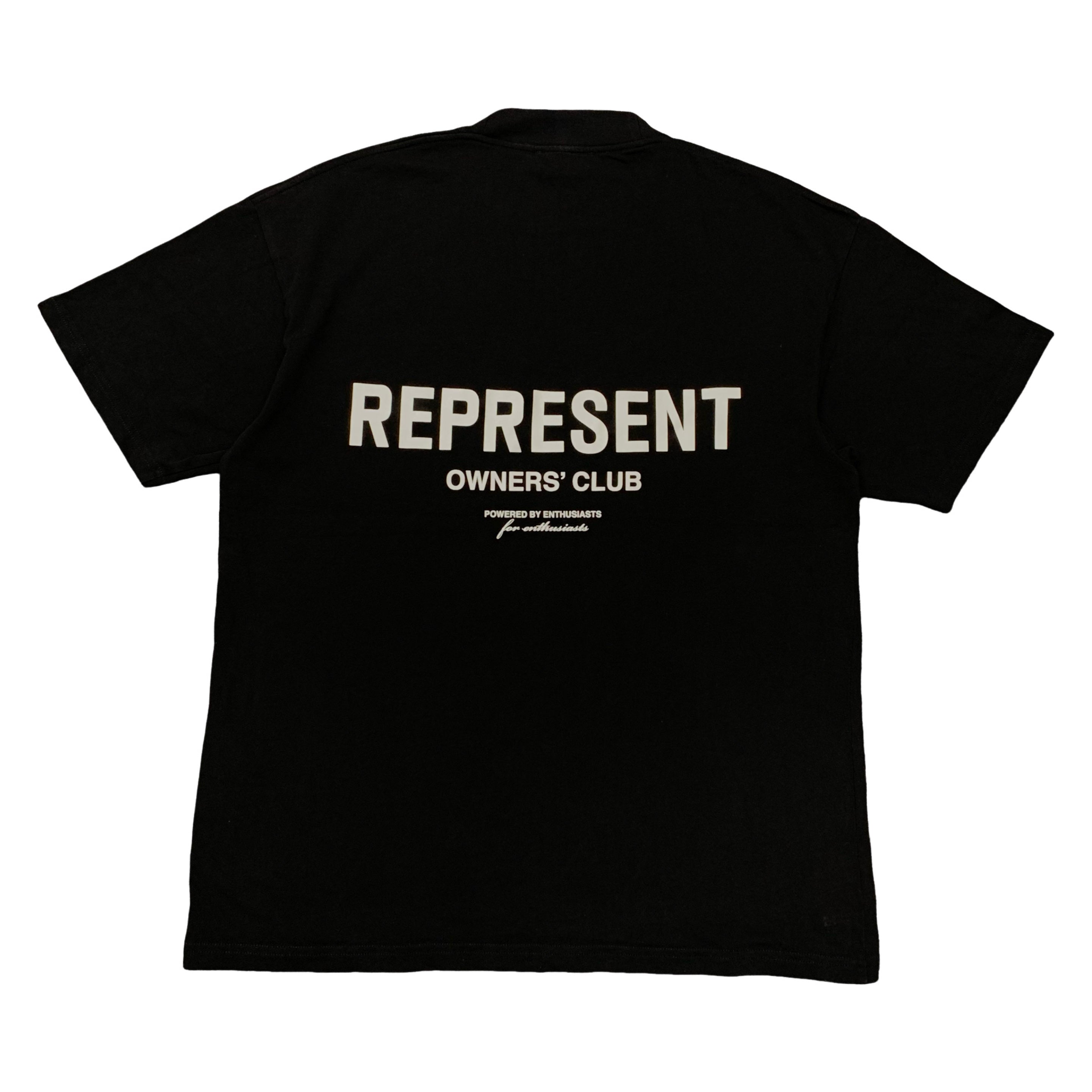 Represent Small Tee Owners Club Jet Black T-Shirt