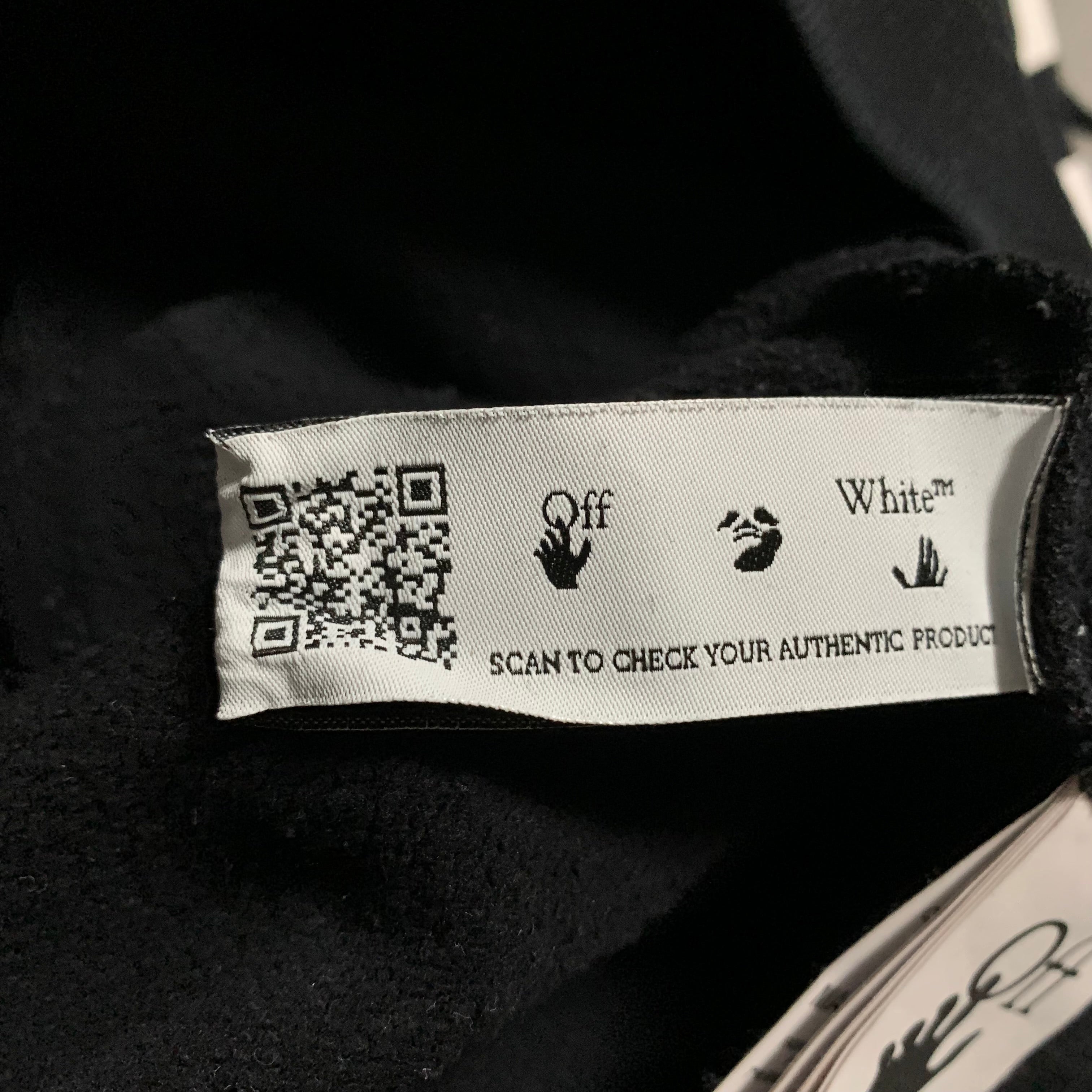 Off White Small Caravaggio Painting Black Hoodie Virgil Abloh