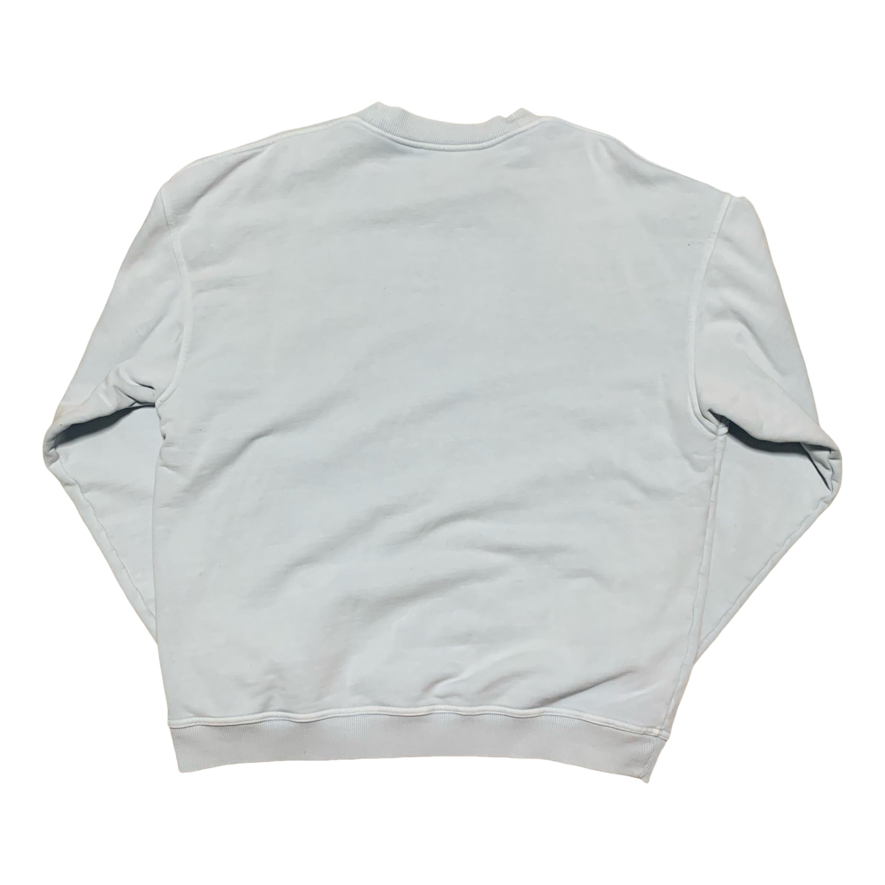 Represent Large Worldwide Powder Blue Sweater Sweatshirt Crewneck