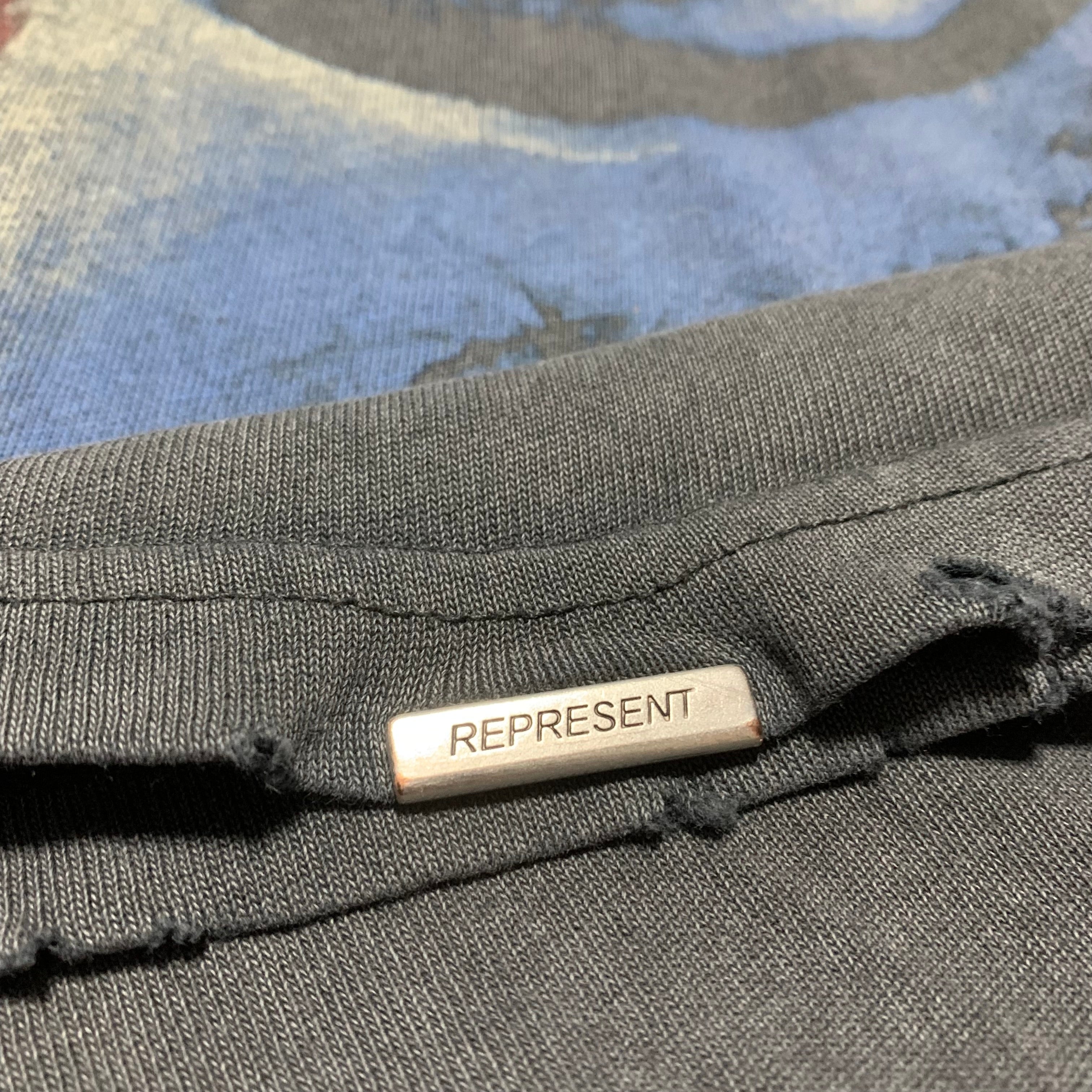 Represent Medium Motorhead Vintage Grey Tee 2020