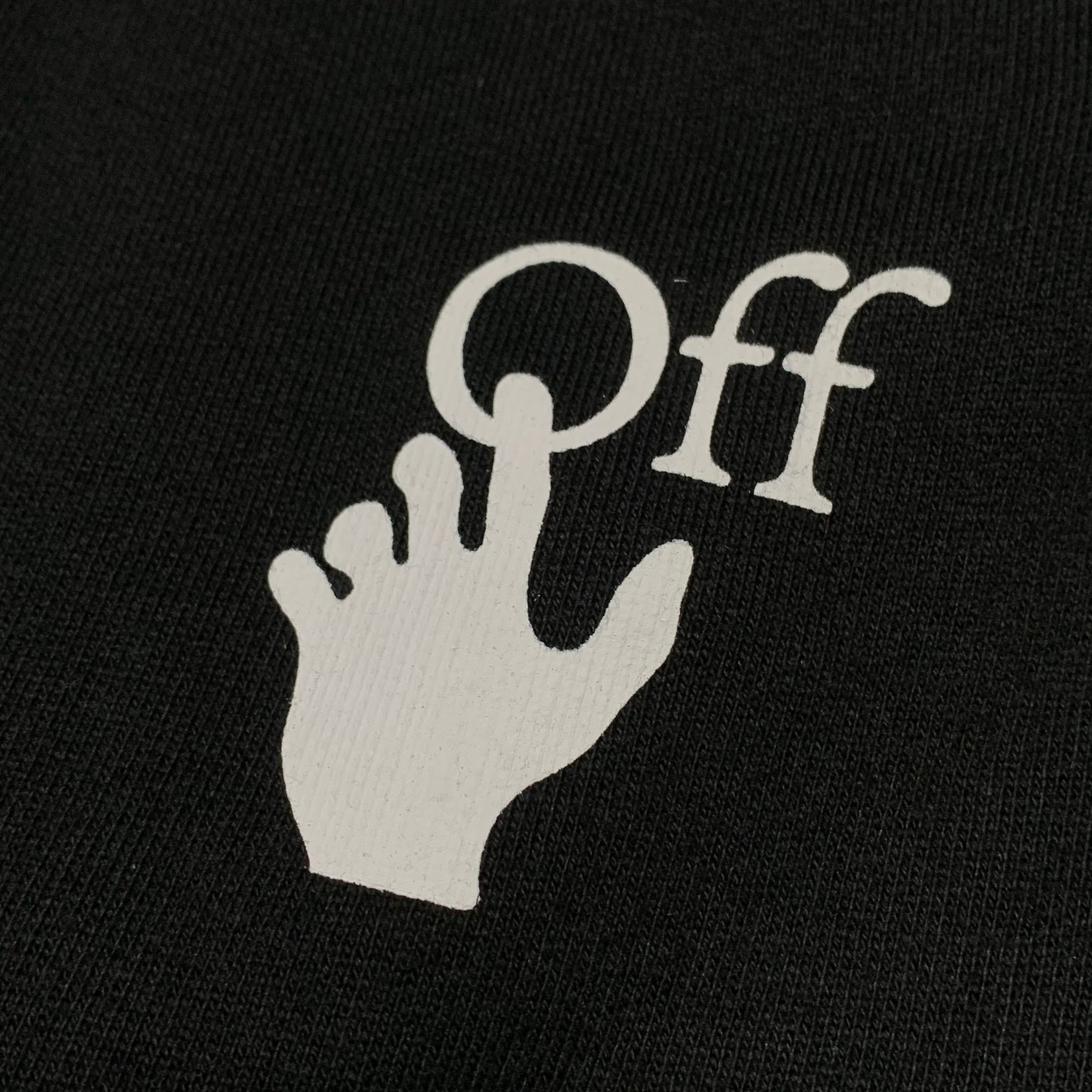 Off White Small Diag Marker Black Jogger Sweatpants Bottoms Virgil Abloh