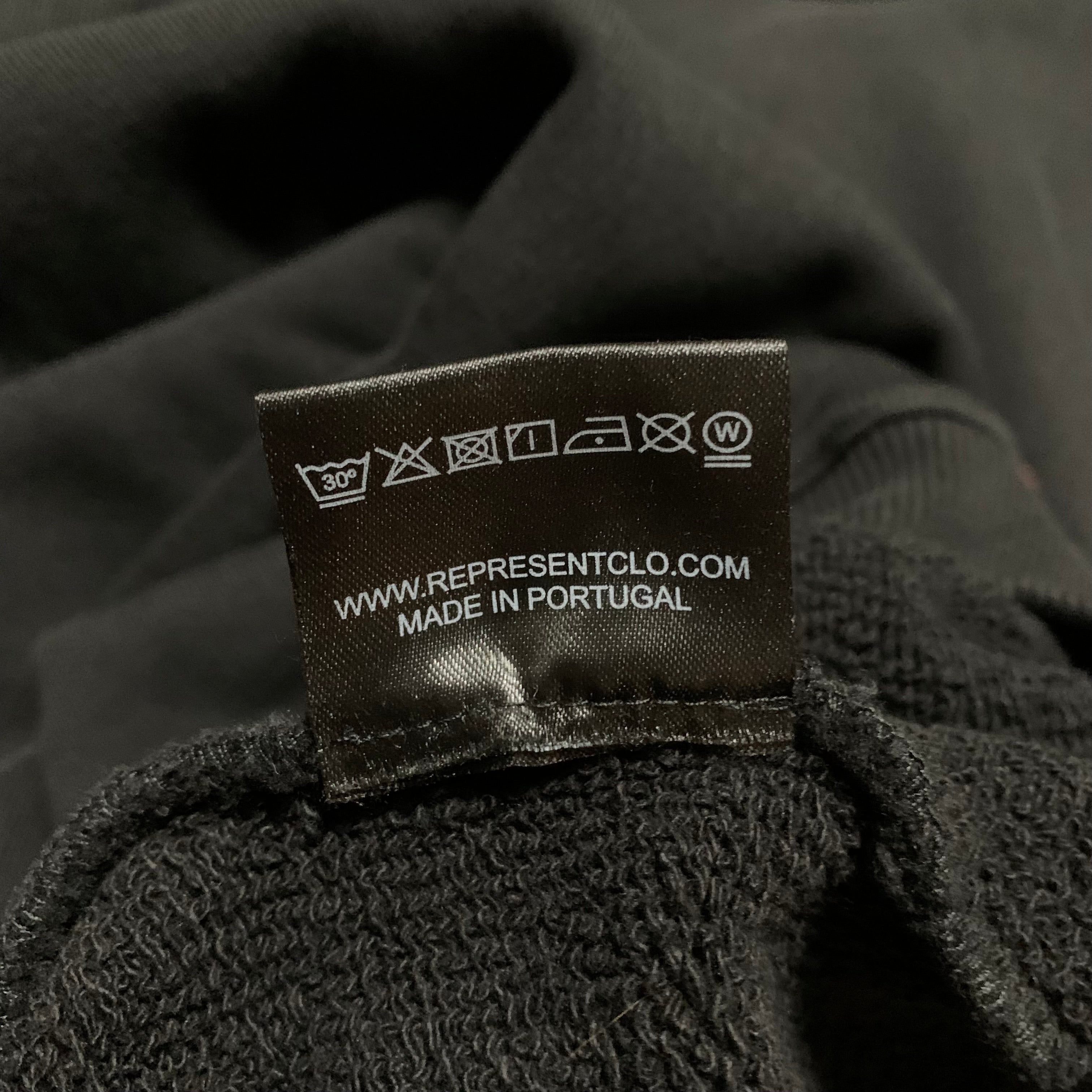 Represent XS Design Studio Team Jet Black Sweater Sweatshirt Crewneck