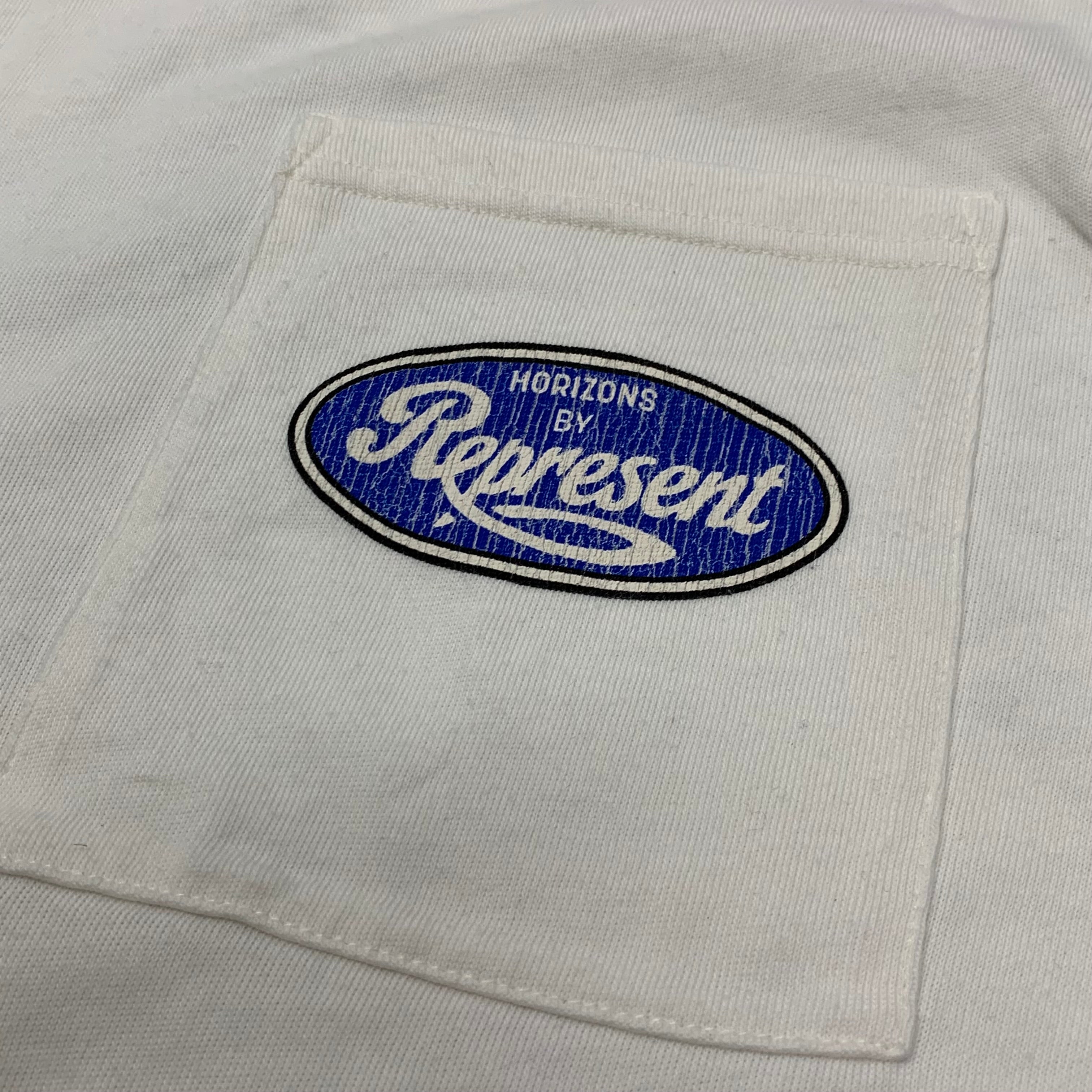 Represent Small Tee Classic Parts Flat White T-Shirt